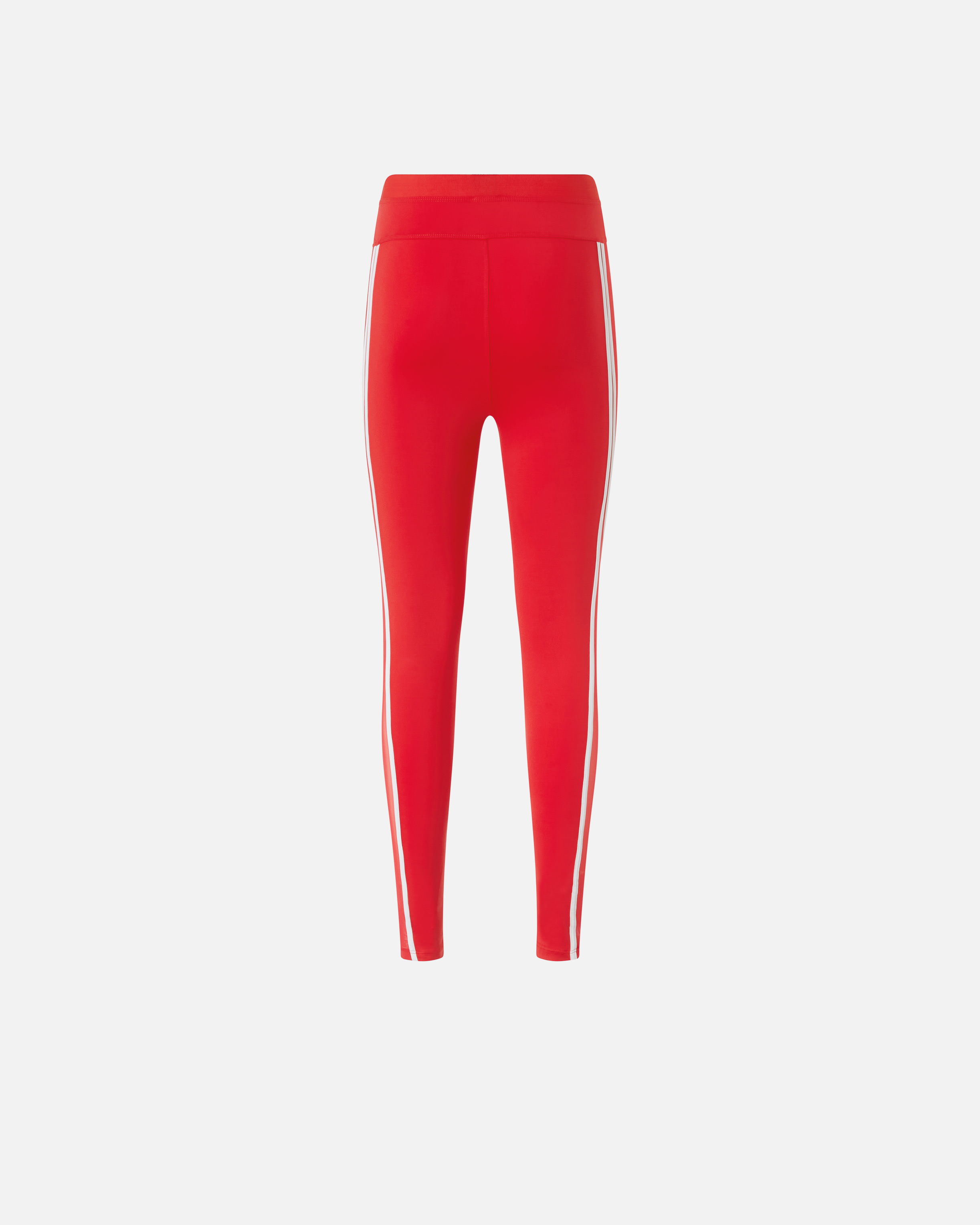Pinko Stripe-detailing Leggings In Red/white