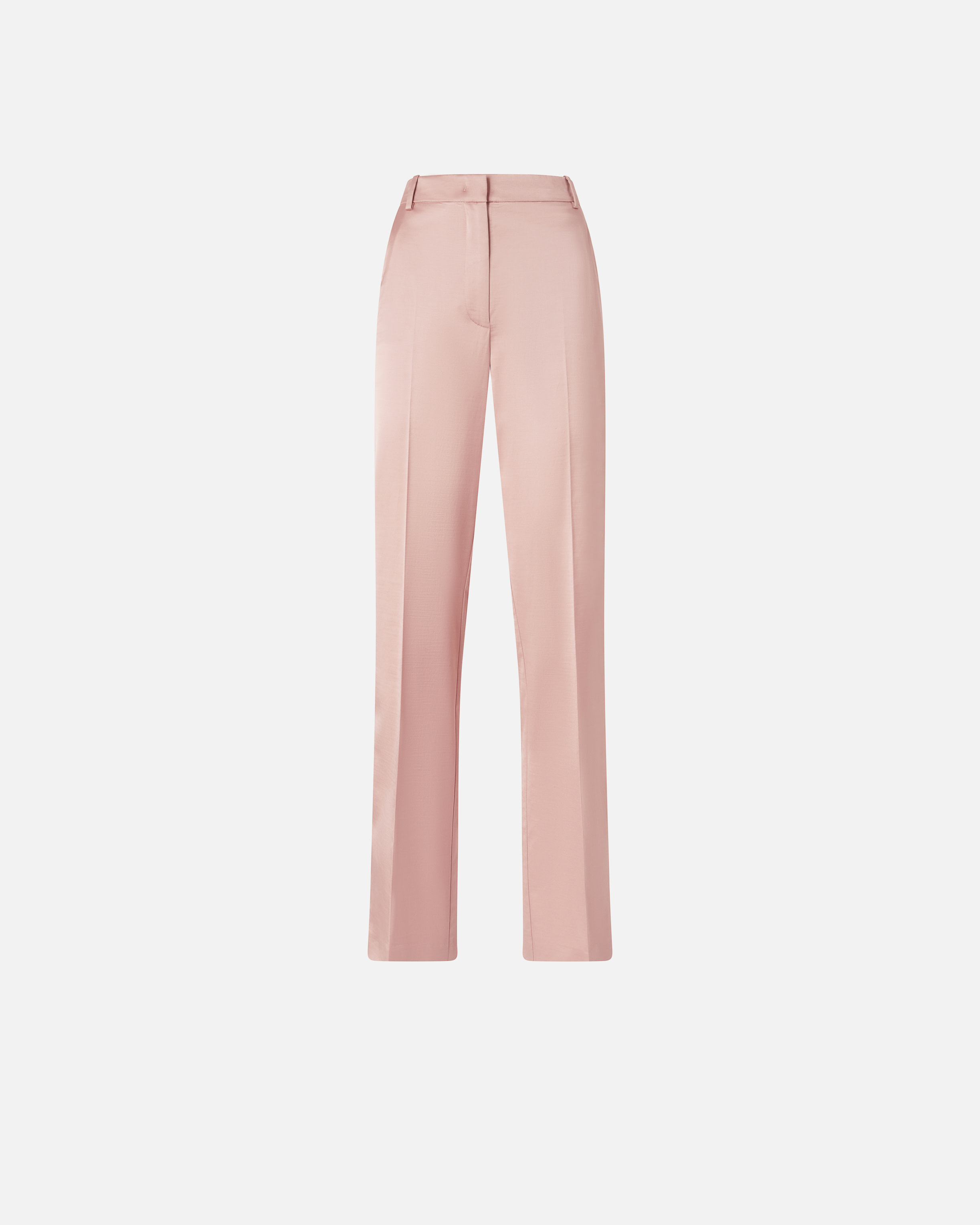 Pinko Elegant Satin Trousers For Ceremonies In Rosy Cloud