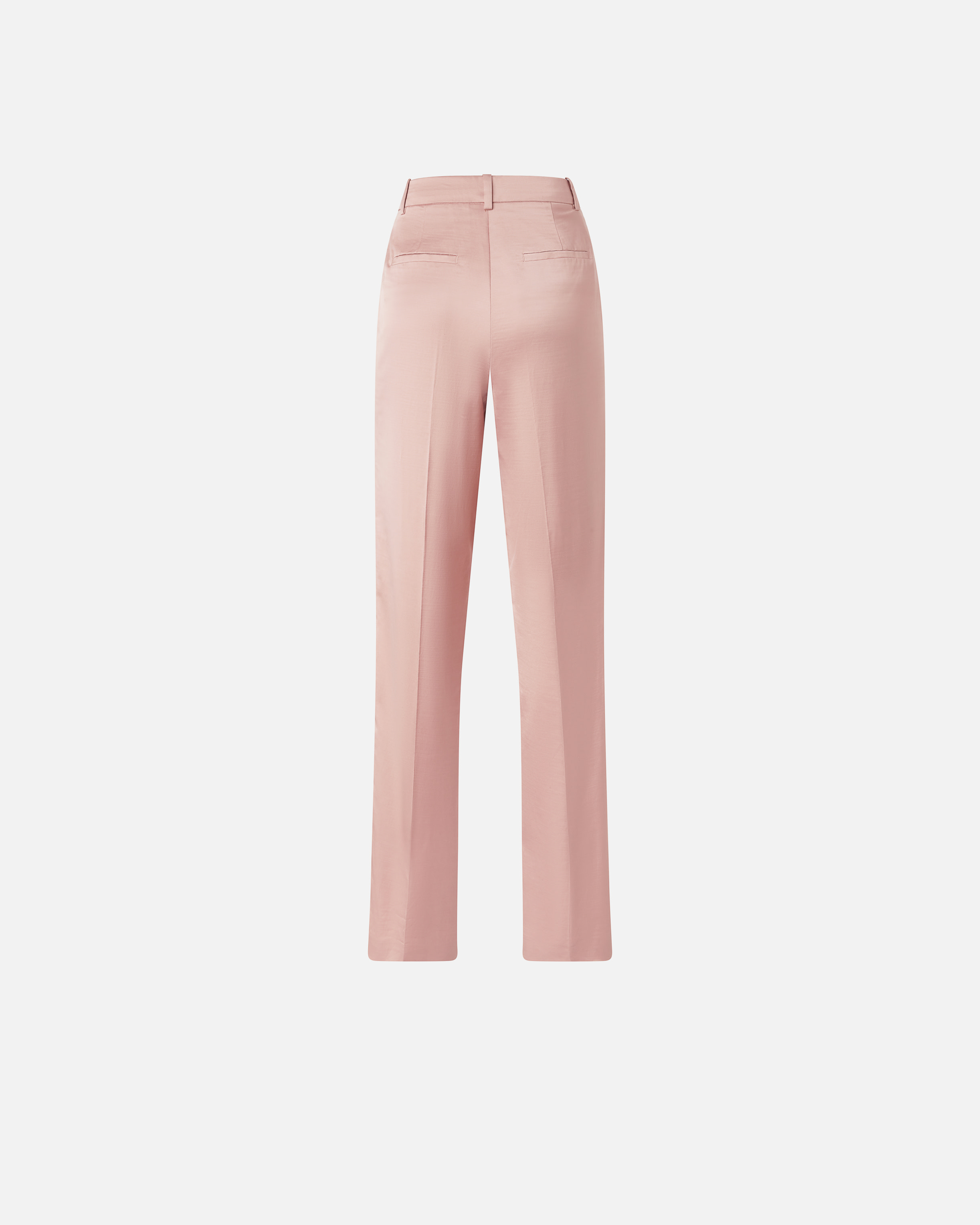 Pinko Elegant Satin Trousers For Ceremonies In Rosy Cloud