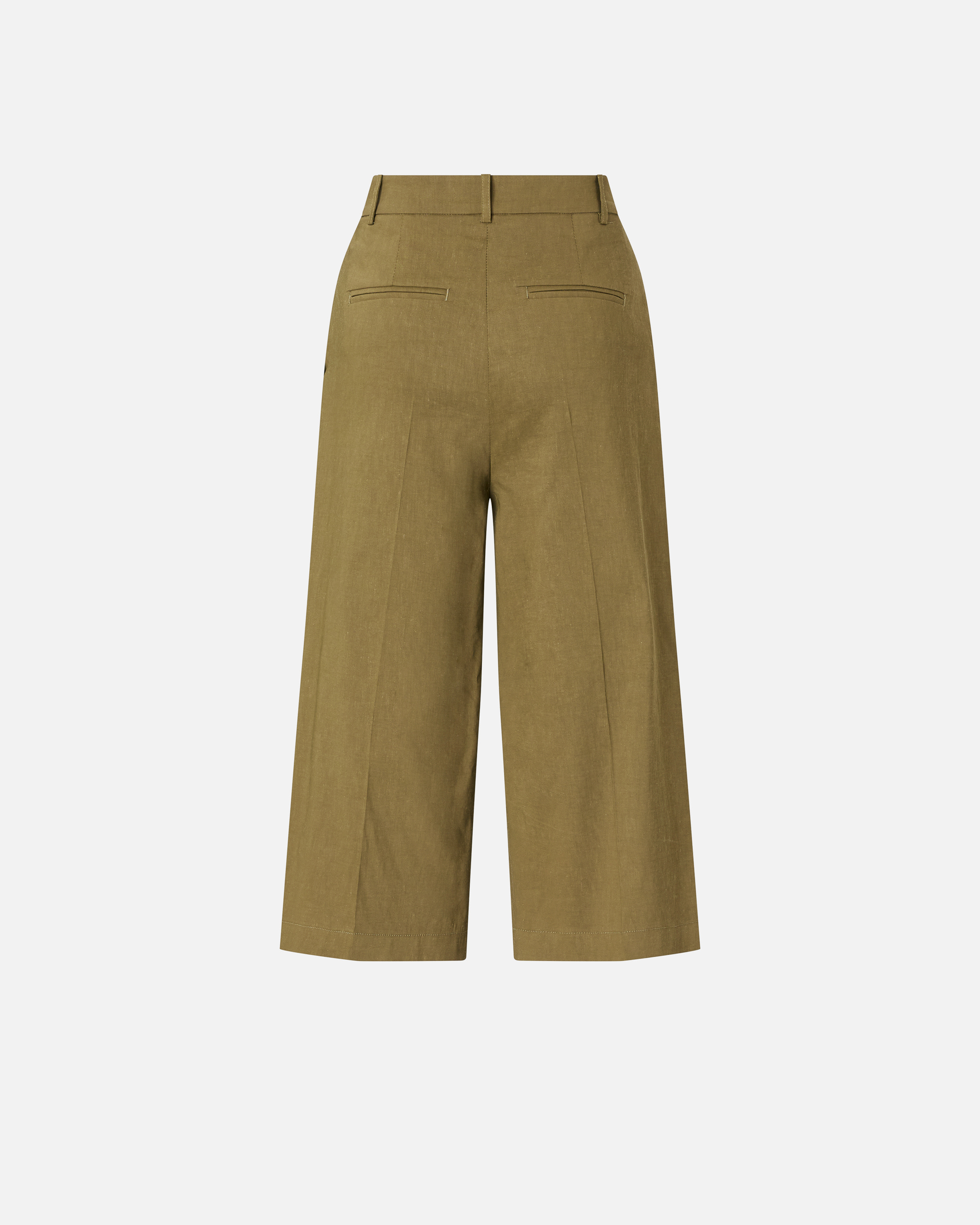 パンツ PINKO Women Shorts  Burmudas 104977 A0IMX26 Green Wide-leg linen Bermuda shorts PINKO → Shop Online