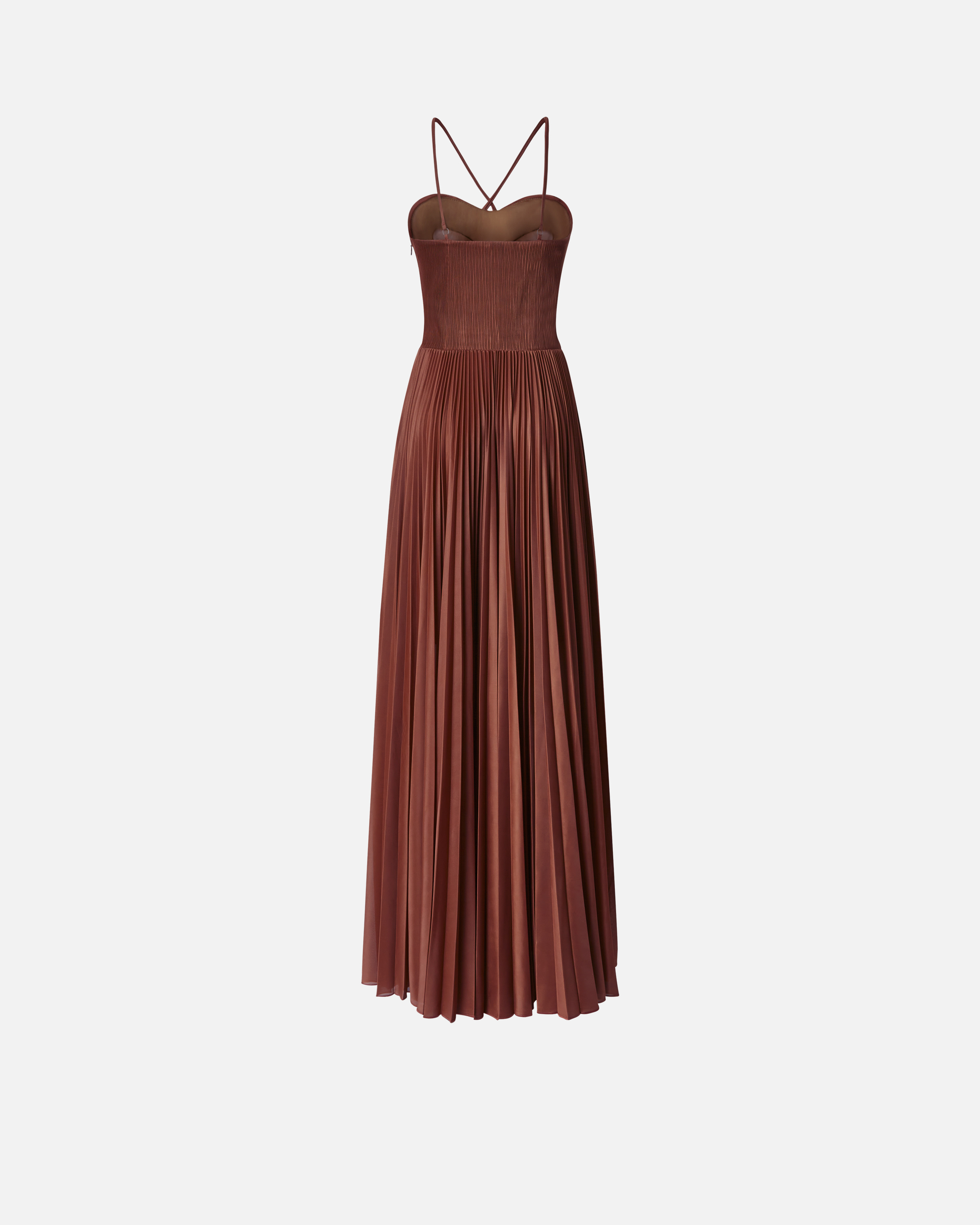 パーティードレス PINKO 104994A2DML98 Dresses Elegant bustier dress in pleated jersey PINKO → Shop Online