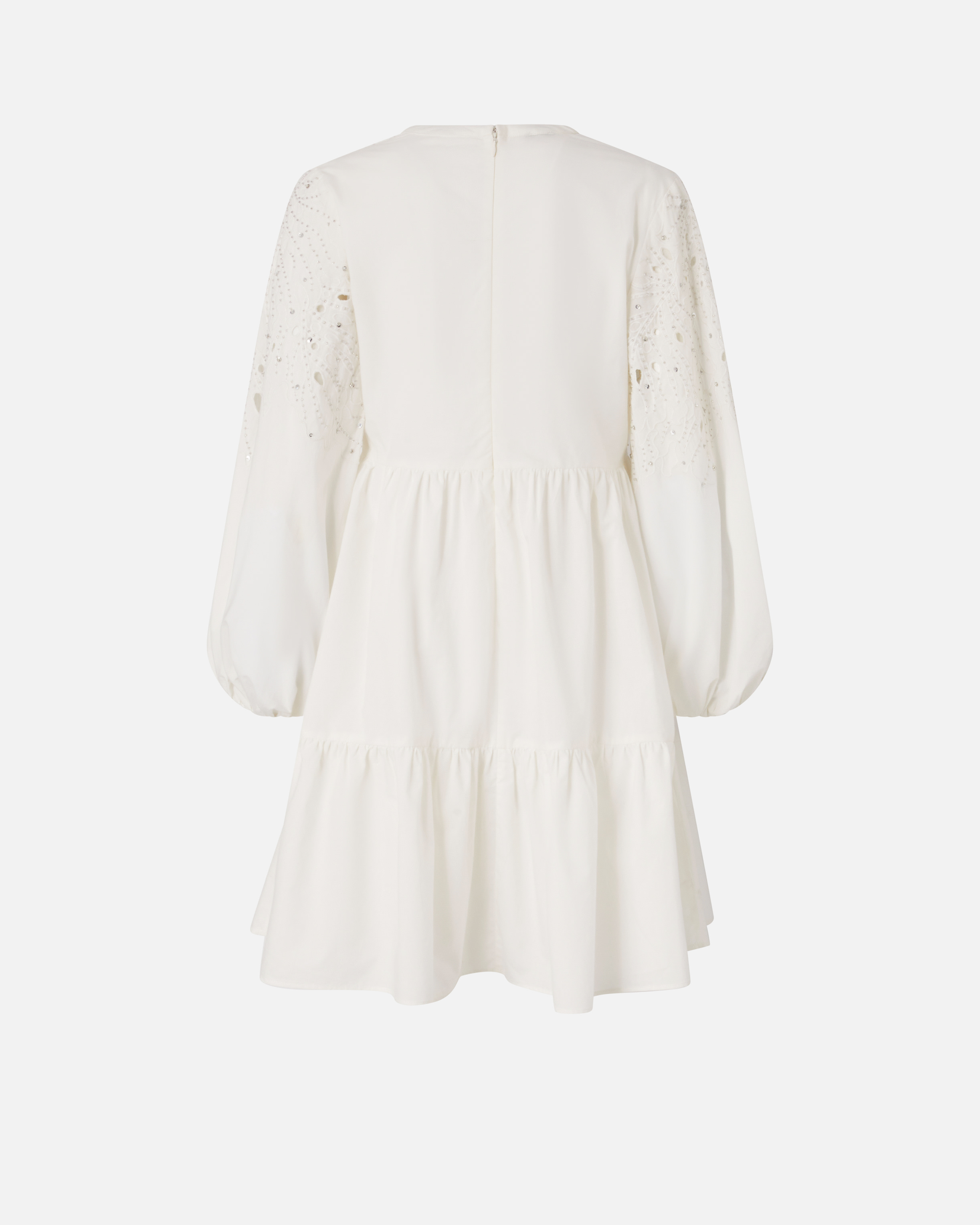 Mini dress with openwork and crystals PINKO → Shop Online