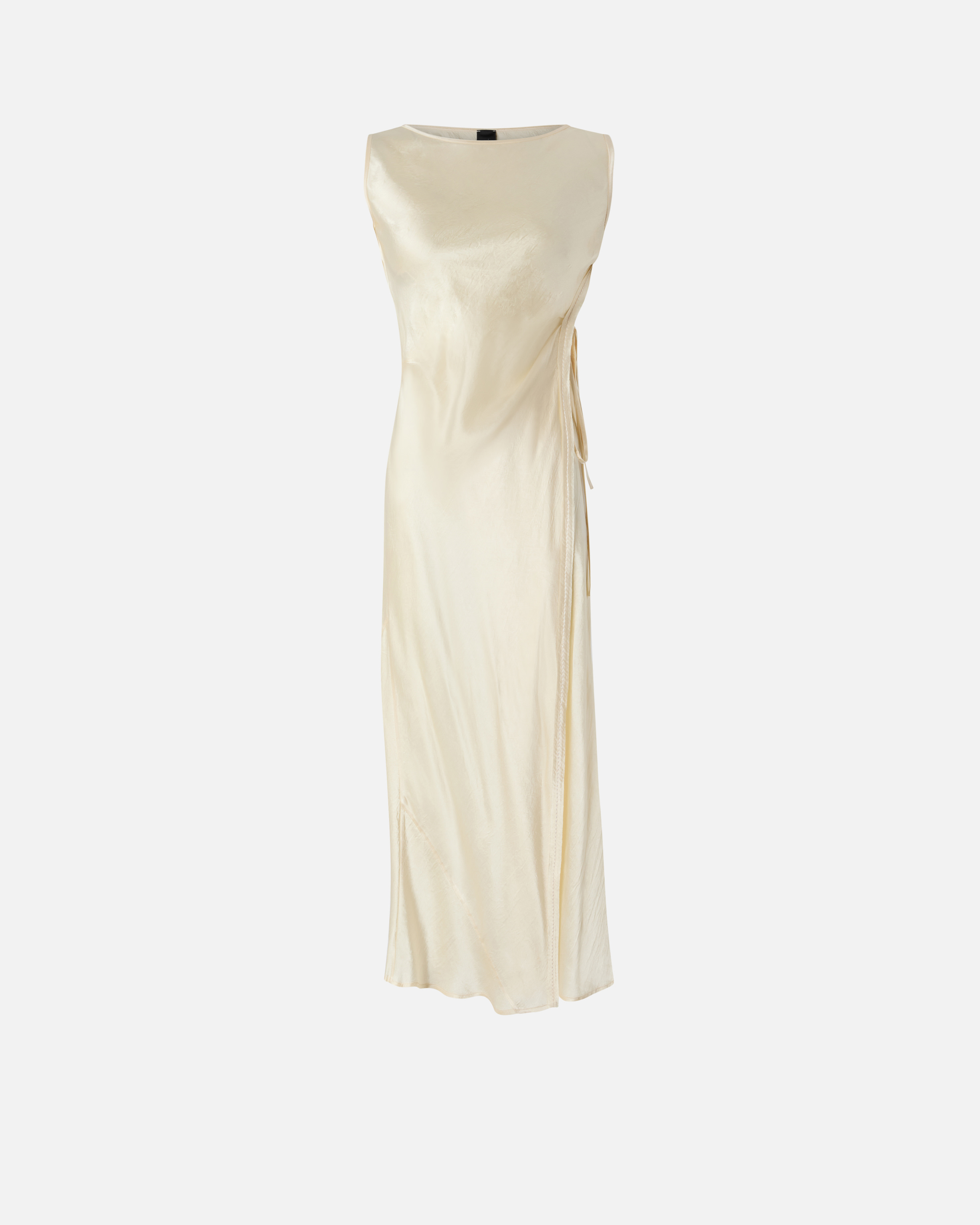 ワンピース PINKO AMICO MIO SATIN DRESS WITH SIDE TIE PINKO SATIN DRESS WITH SIDE TIE | REVERSIBLE