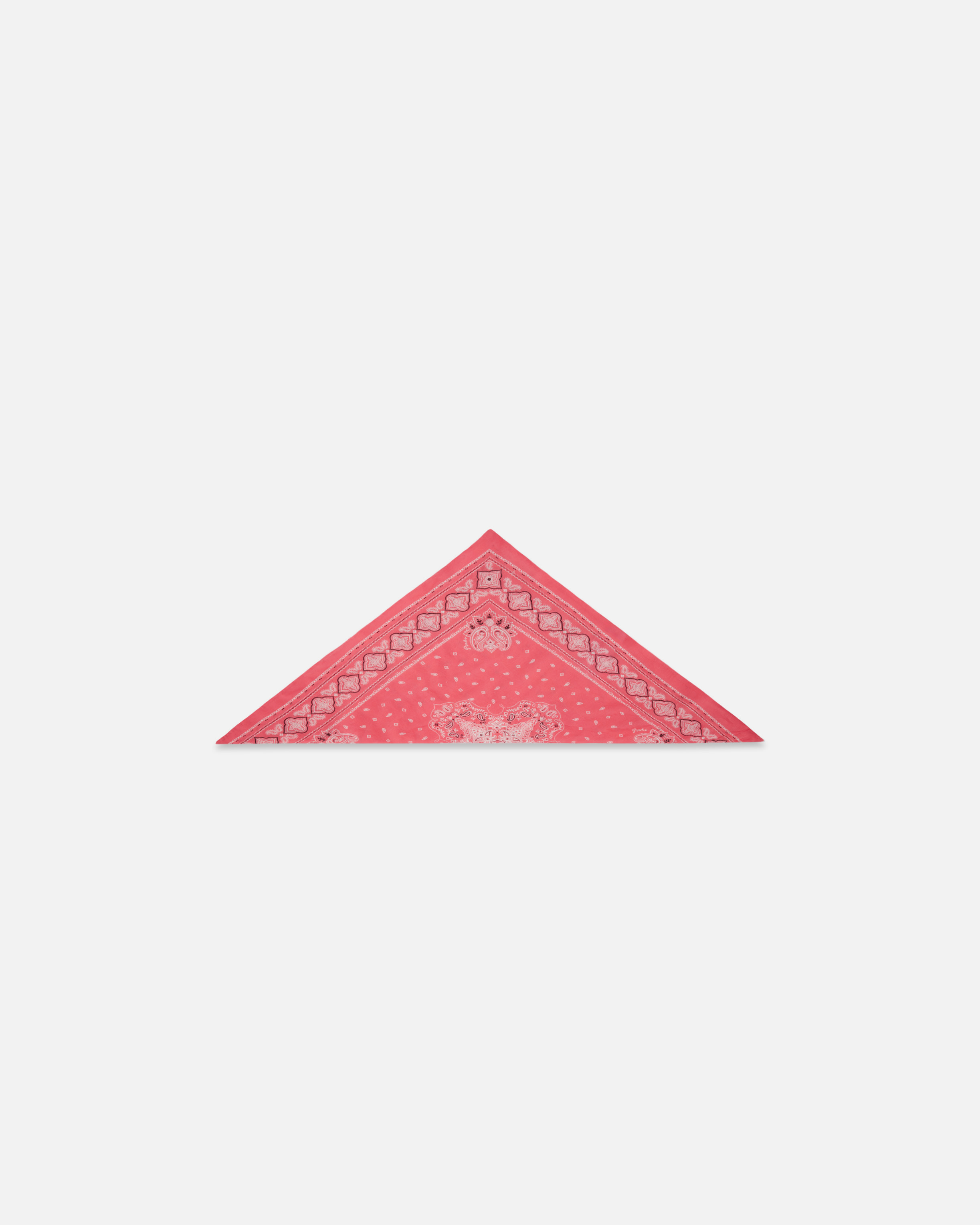 Pinko Cotton Bandana With Crystal Embroidery
