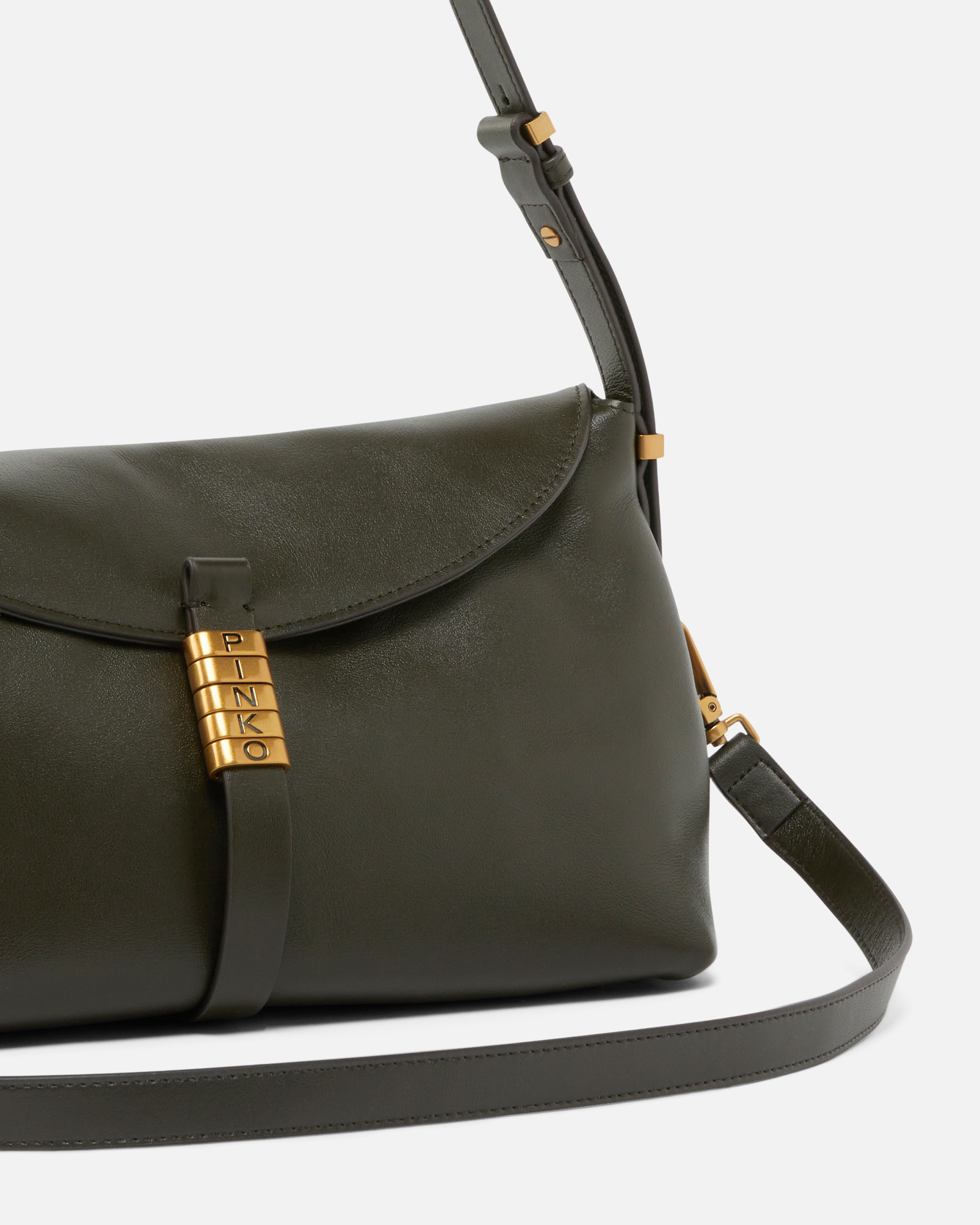 Pinko Bovine-leather Top-handle Shoulder Bag