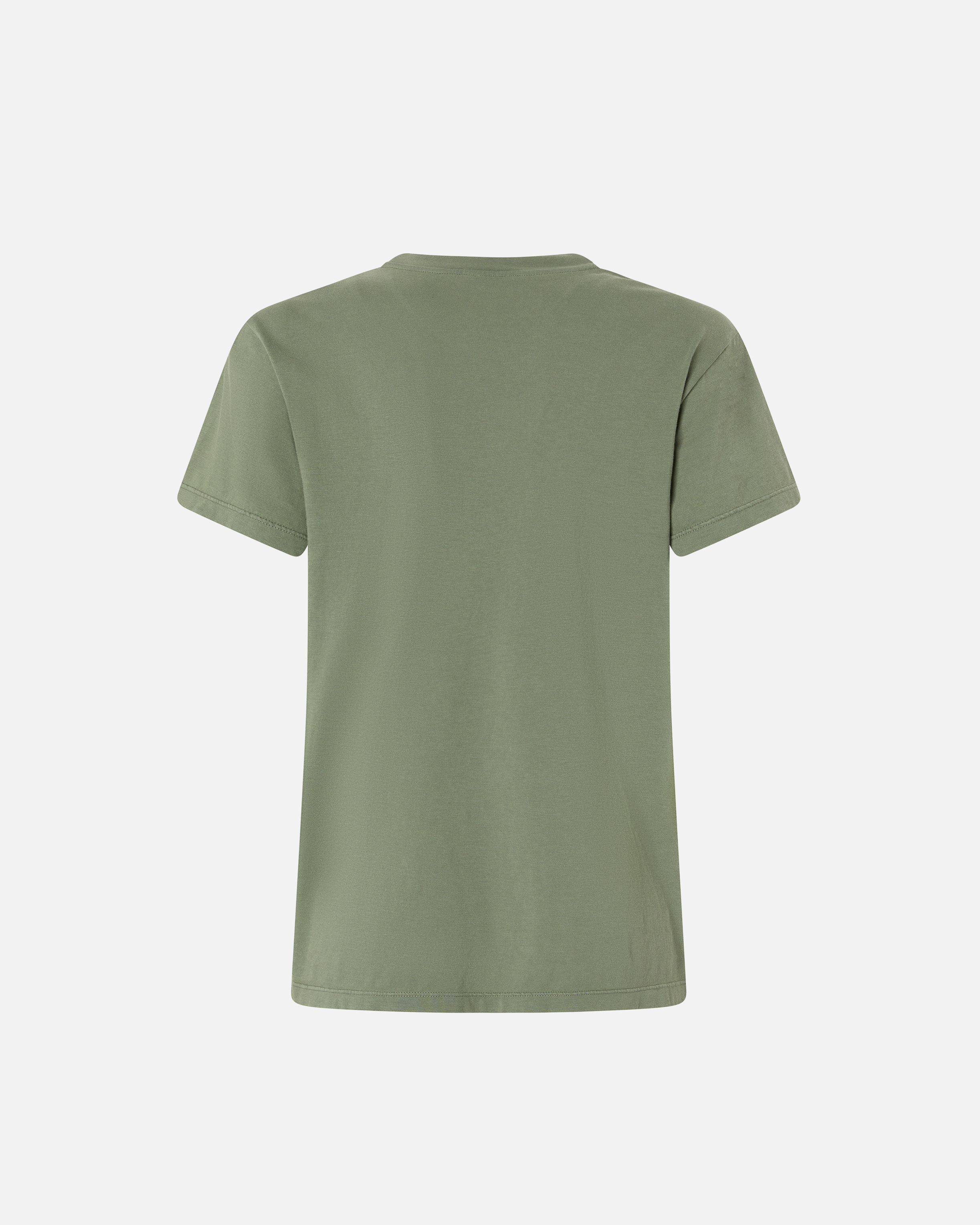 Pinko Lips Race Mouth Print T-shirt In Four-leaf Clover Green