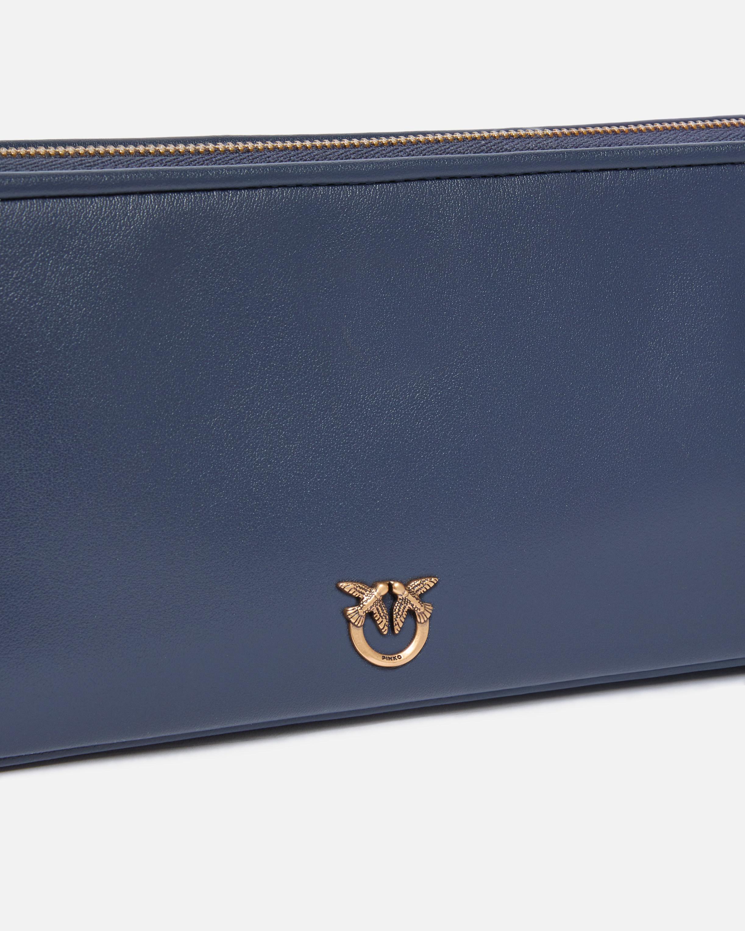 Leather Mini Half Moon Baguette crossbody bag PINKO → Shop