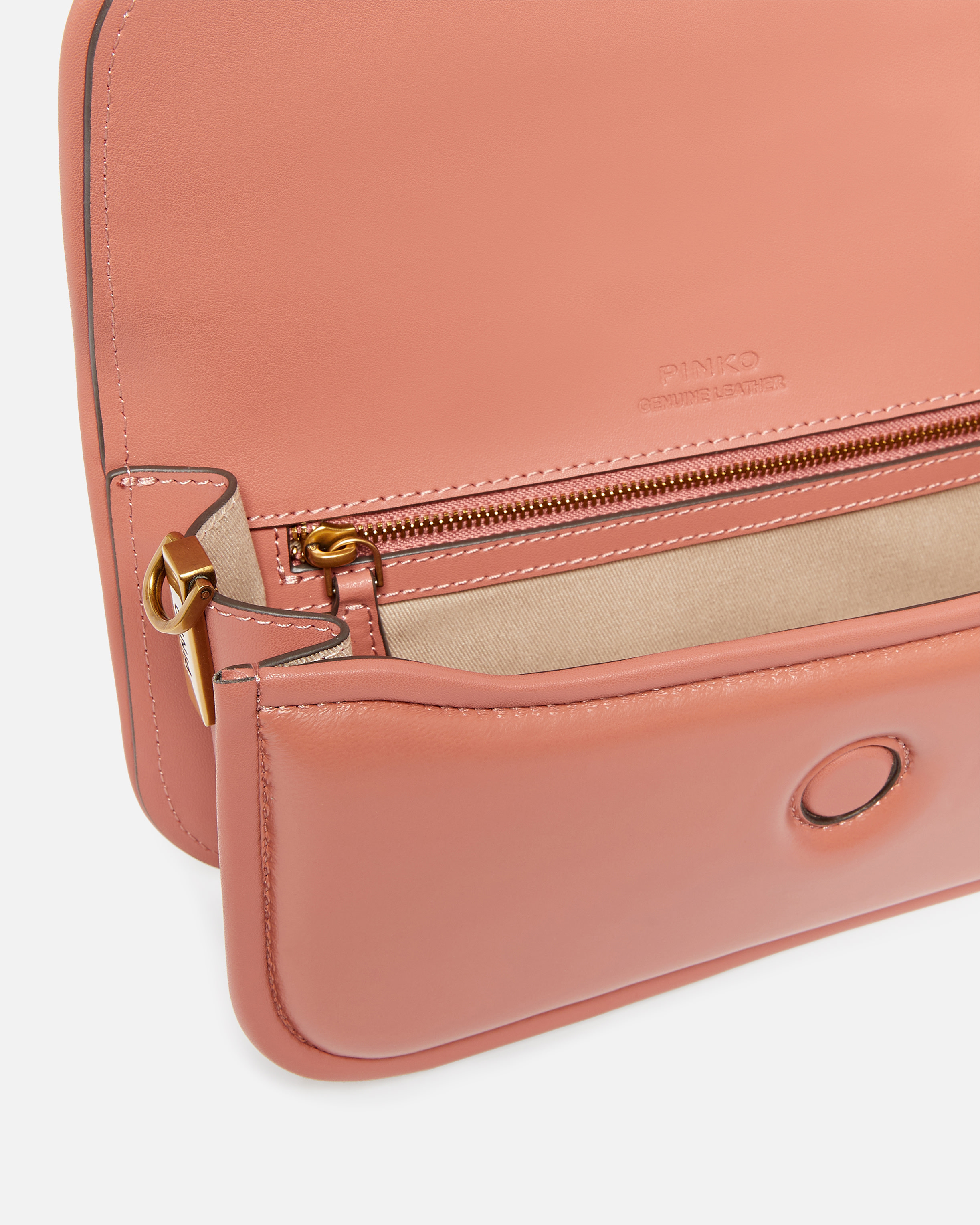 Pinko Small Love Bag Box Crossbody Bag In Nappa Leather