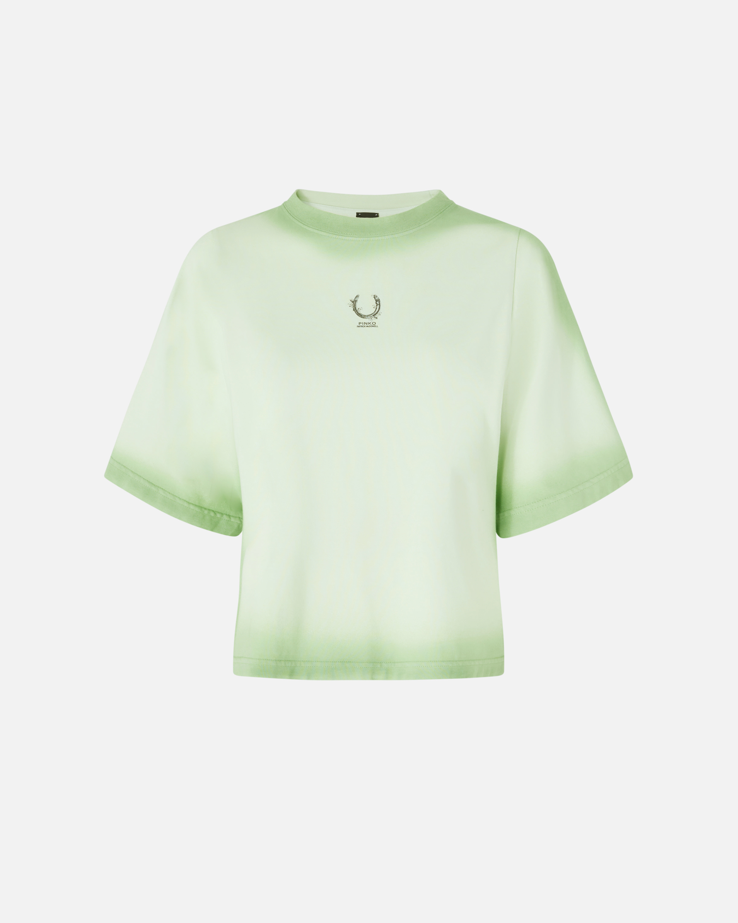 Pinko Logo-print T-shirt In Spruzzo