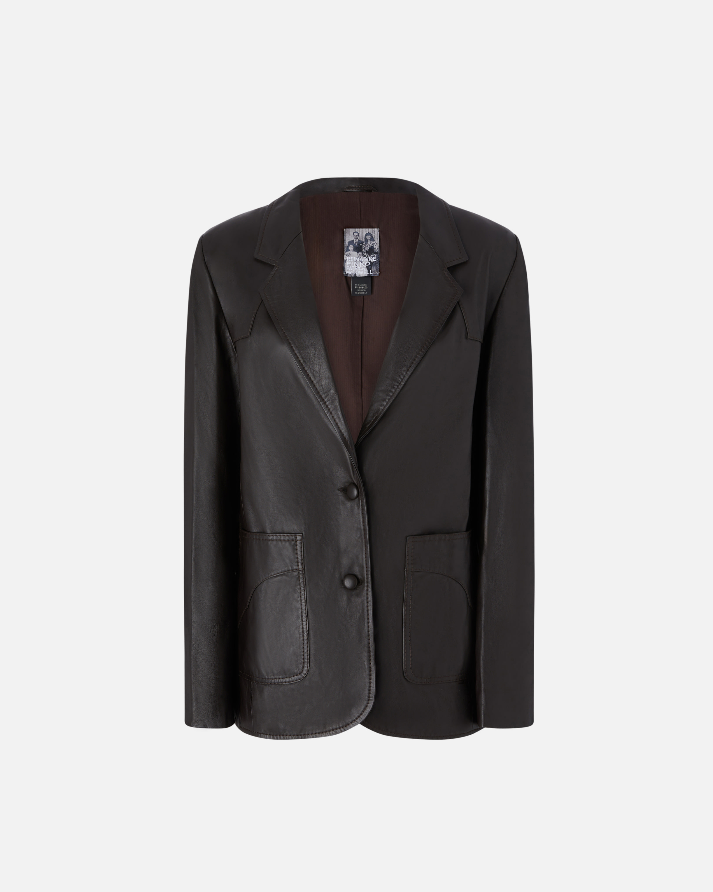 ジャケット PINKO NEW SIGNUM SINGLE BREAST BLAZER Pinko - Techno blazer black - The Corner