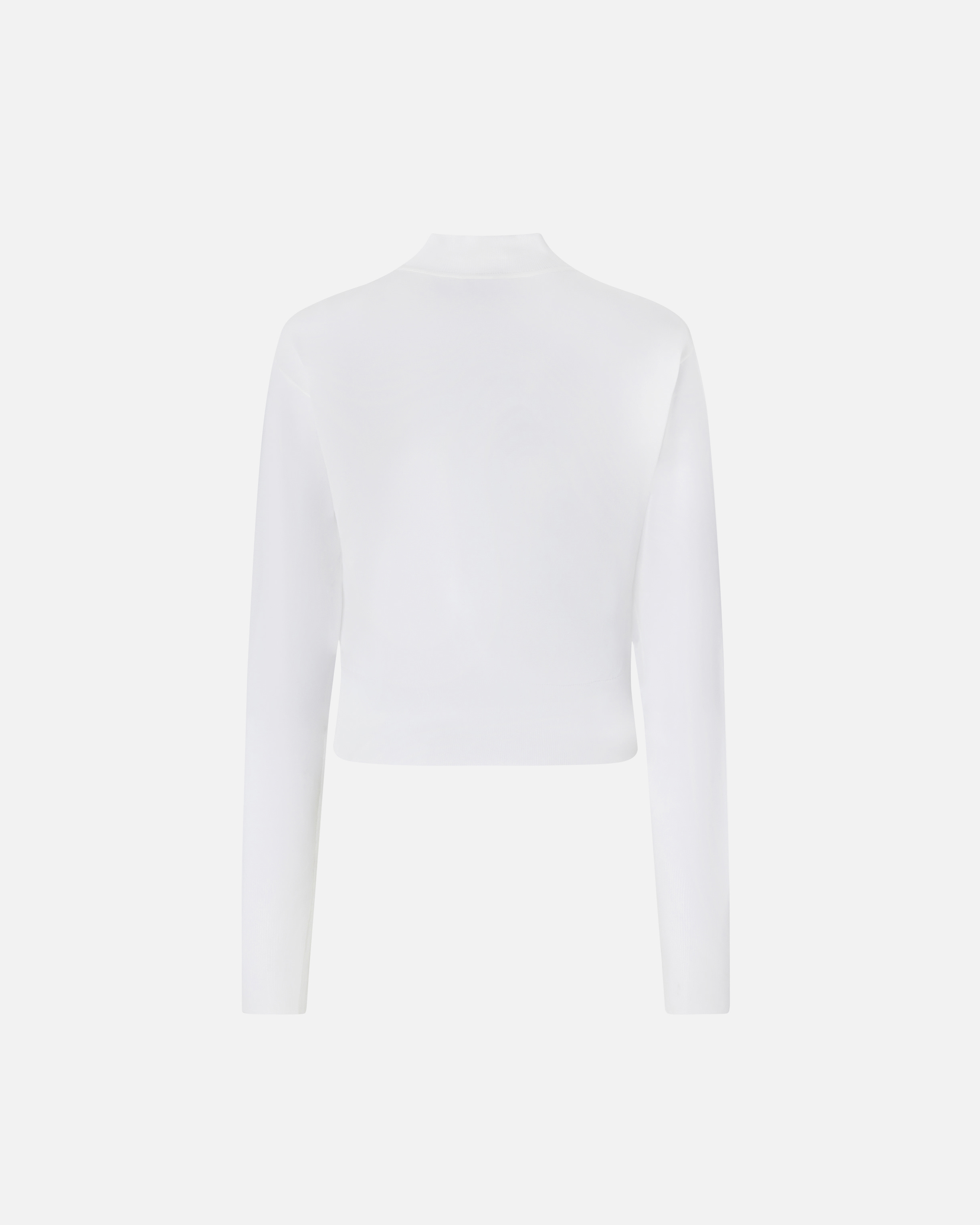 Pinko Half-zip Top In Bright White