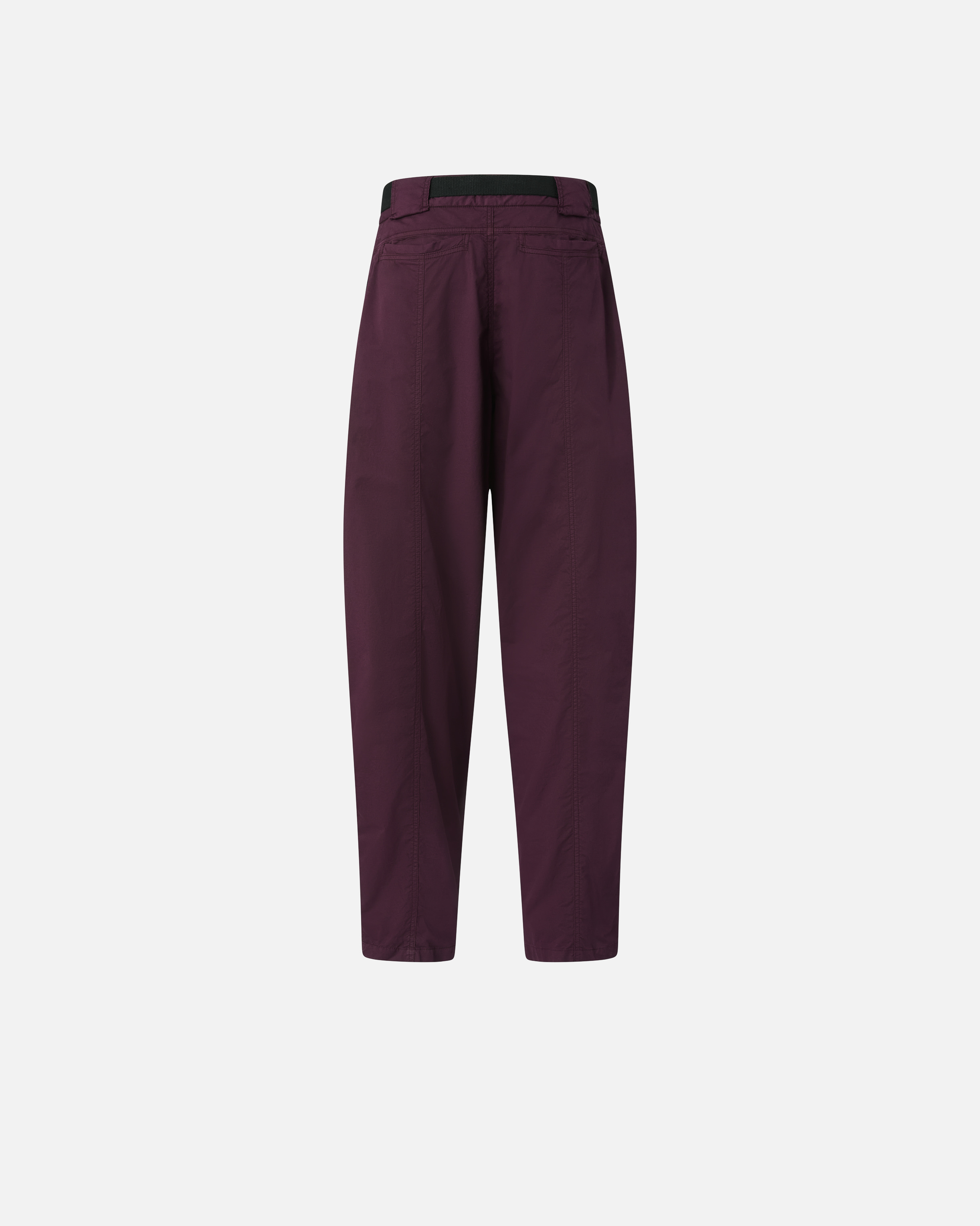 Pinko Wide Cotton Trousers With Belt