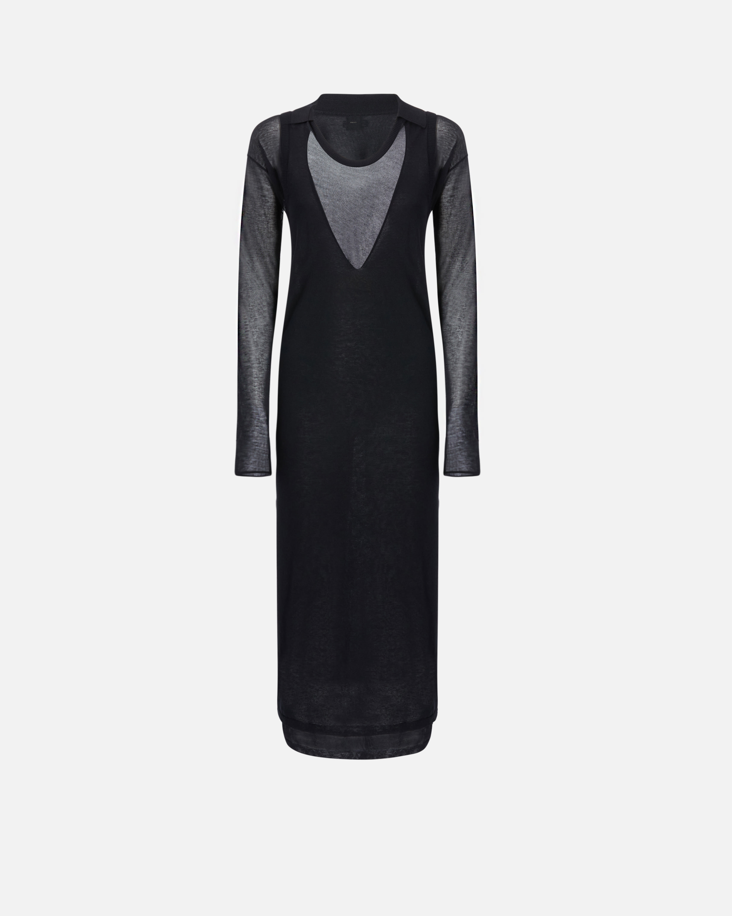 Lightweight cotton midi dress PINKO → Shop Online