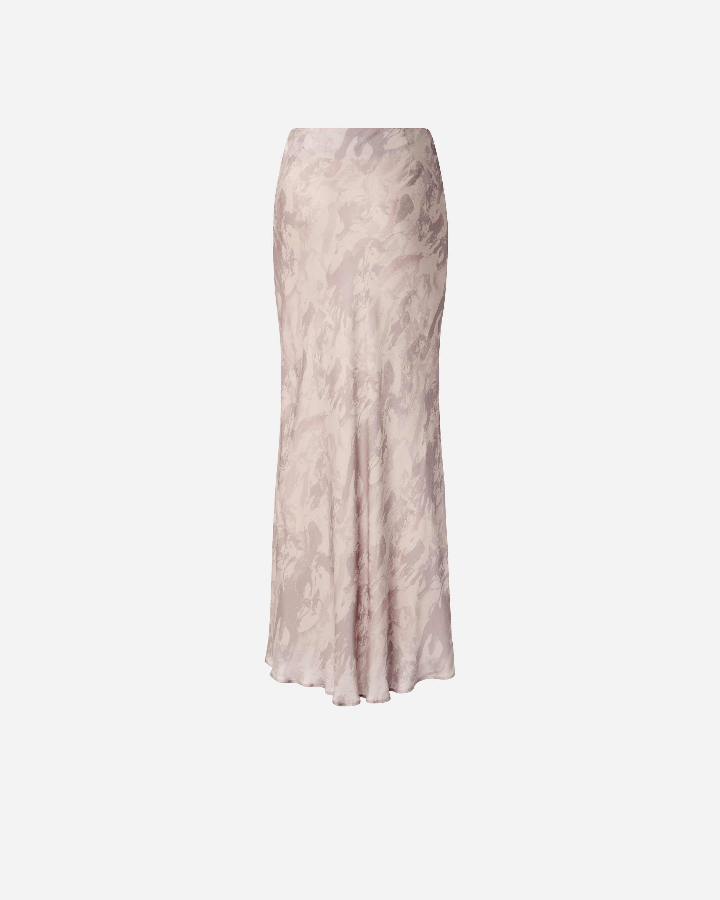Pinko 'hokkano' Pink Long Skirt In Pink/nude