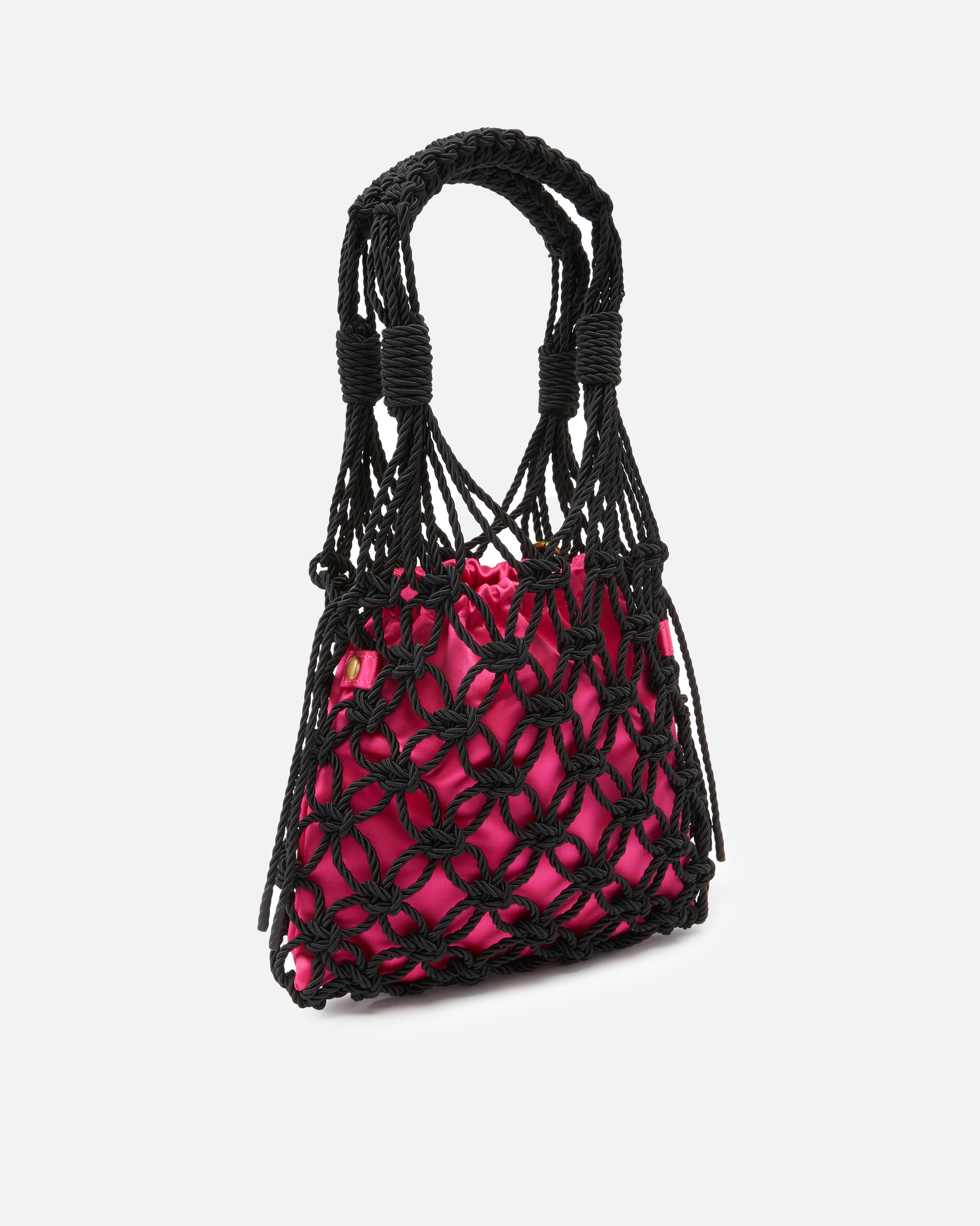 Pinko Evening Handbag With Woven Mesh