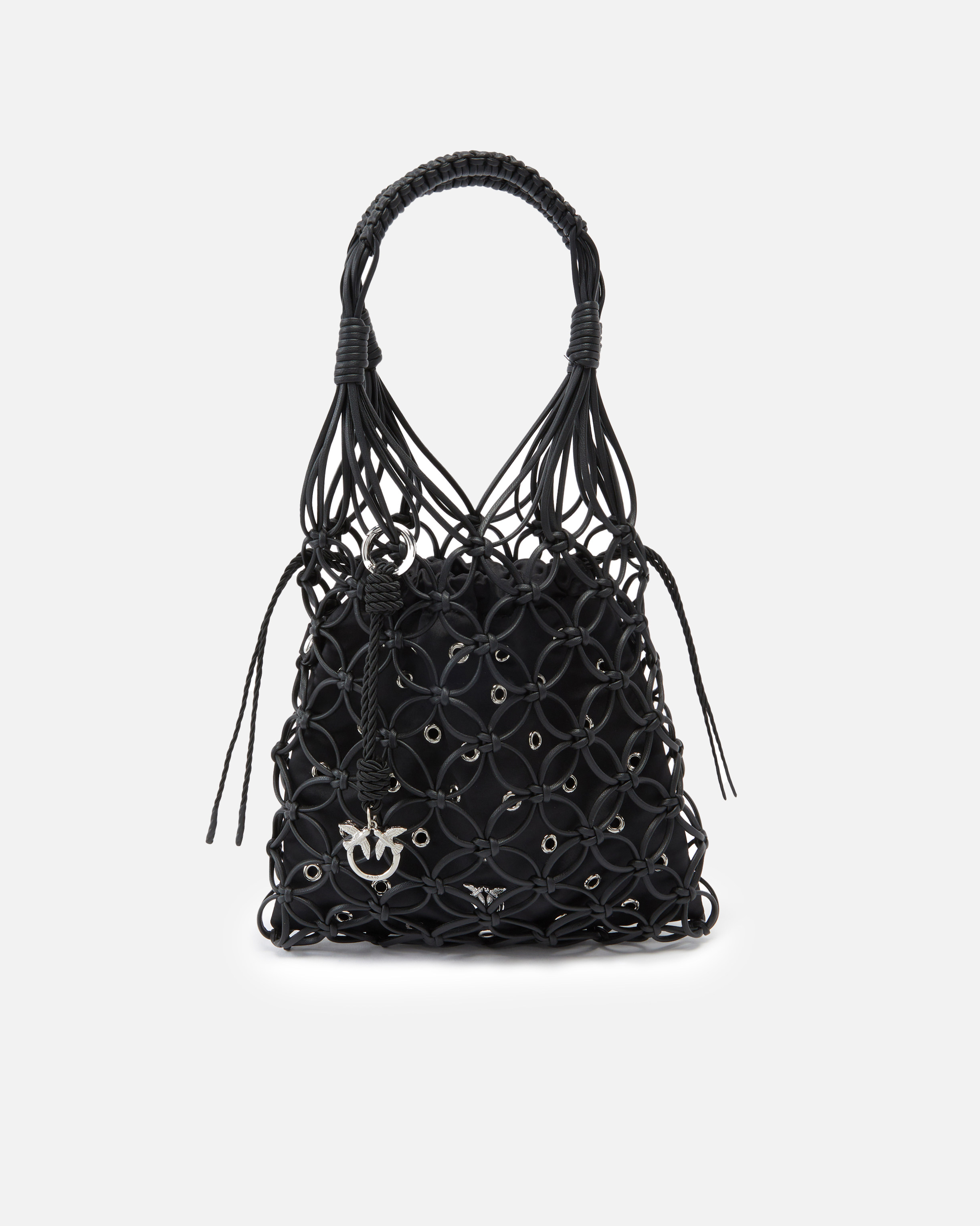 Pinko Sac À Main De Soirée Façon Filet À Aillets