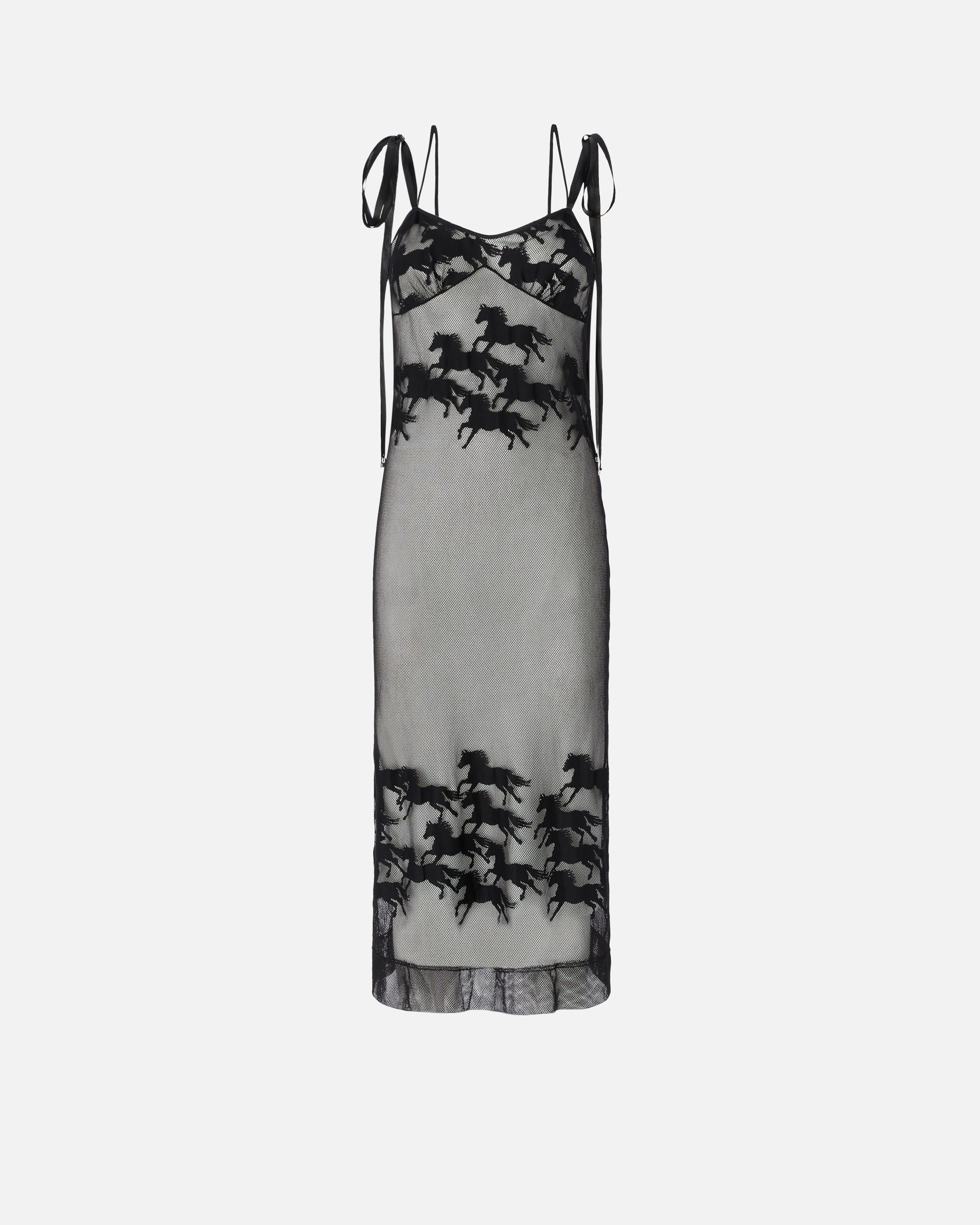 Reimagine by PINKO X Patrick McDowell sheer midi dress with