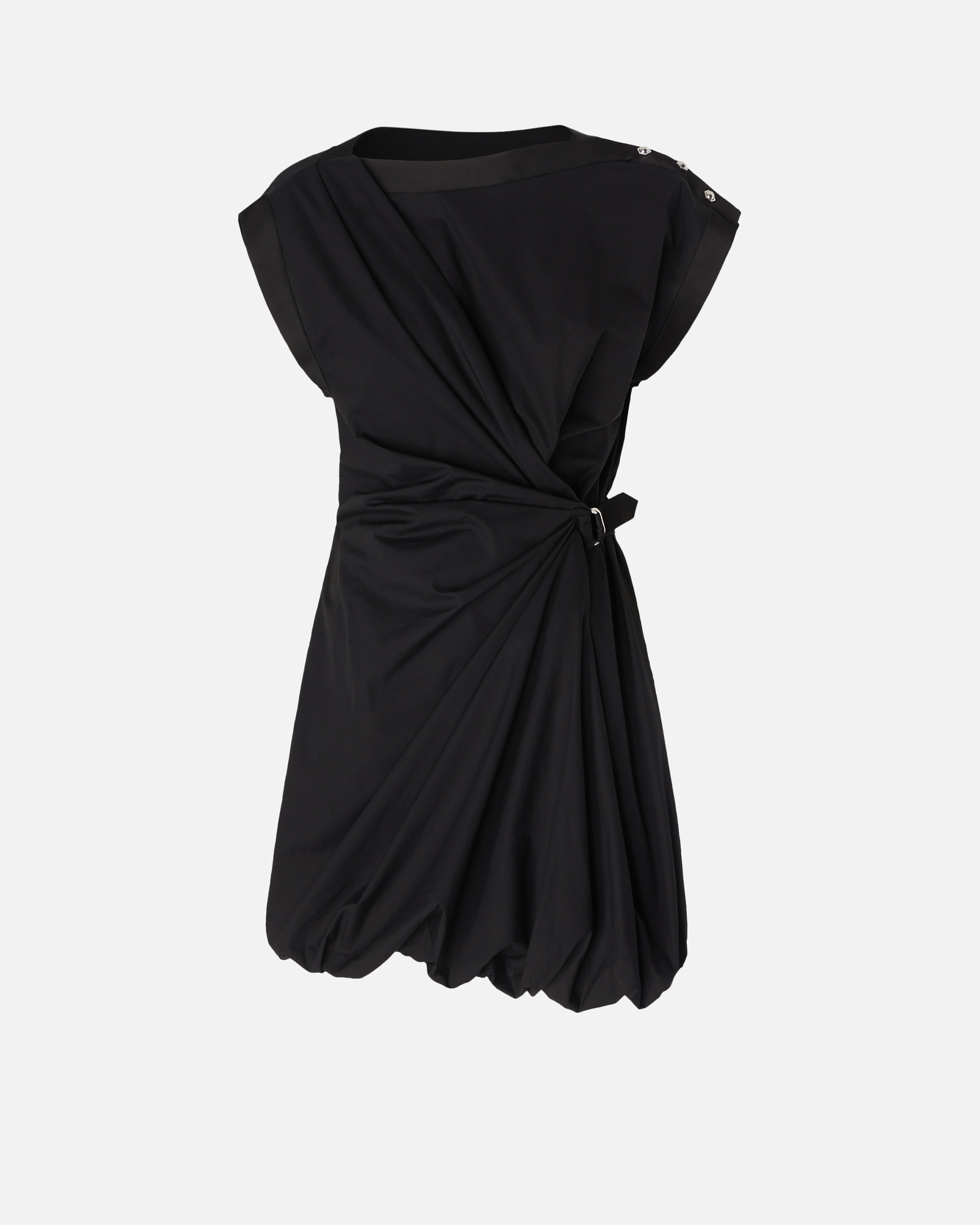 Poplin dress with crossover detail PINKO → Shop Online
