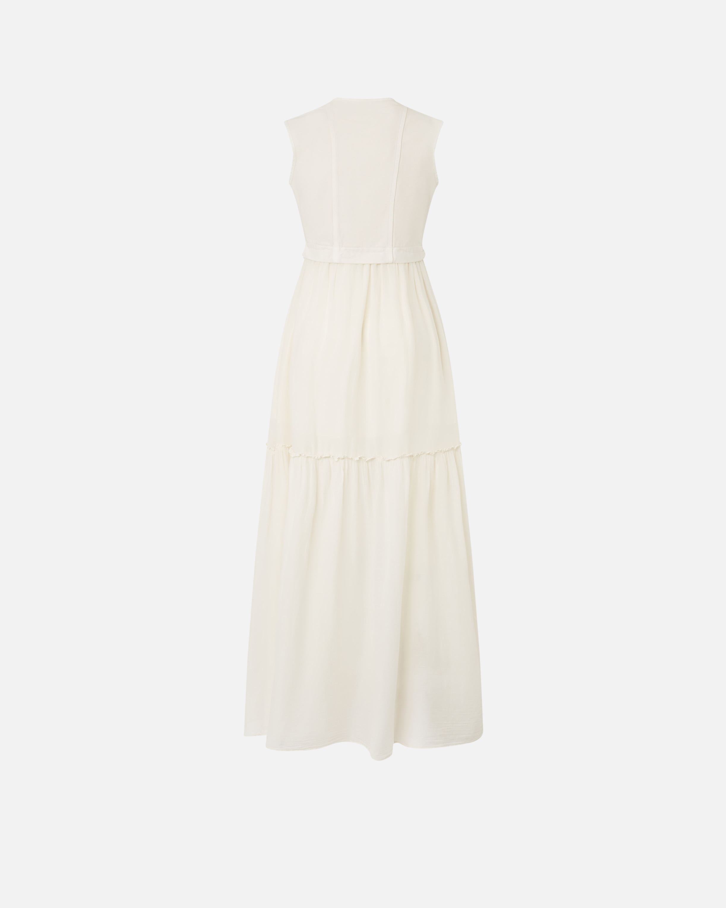ワンピース Pinko ANDRES LONG COTTON DRESS WITH UTILITY SLEEVELESS VEST Long cotton dress with utility-style vest PINKO → Shop Online