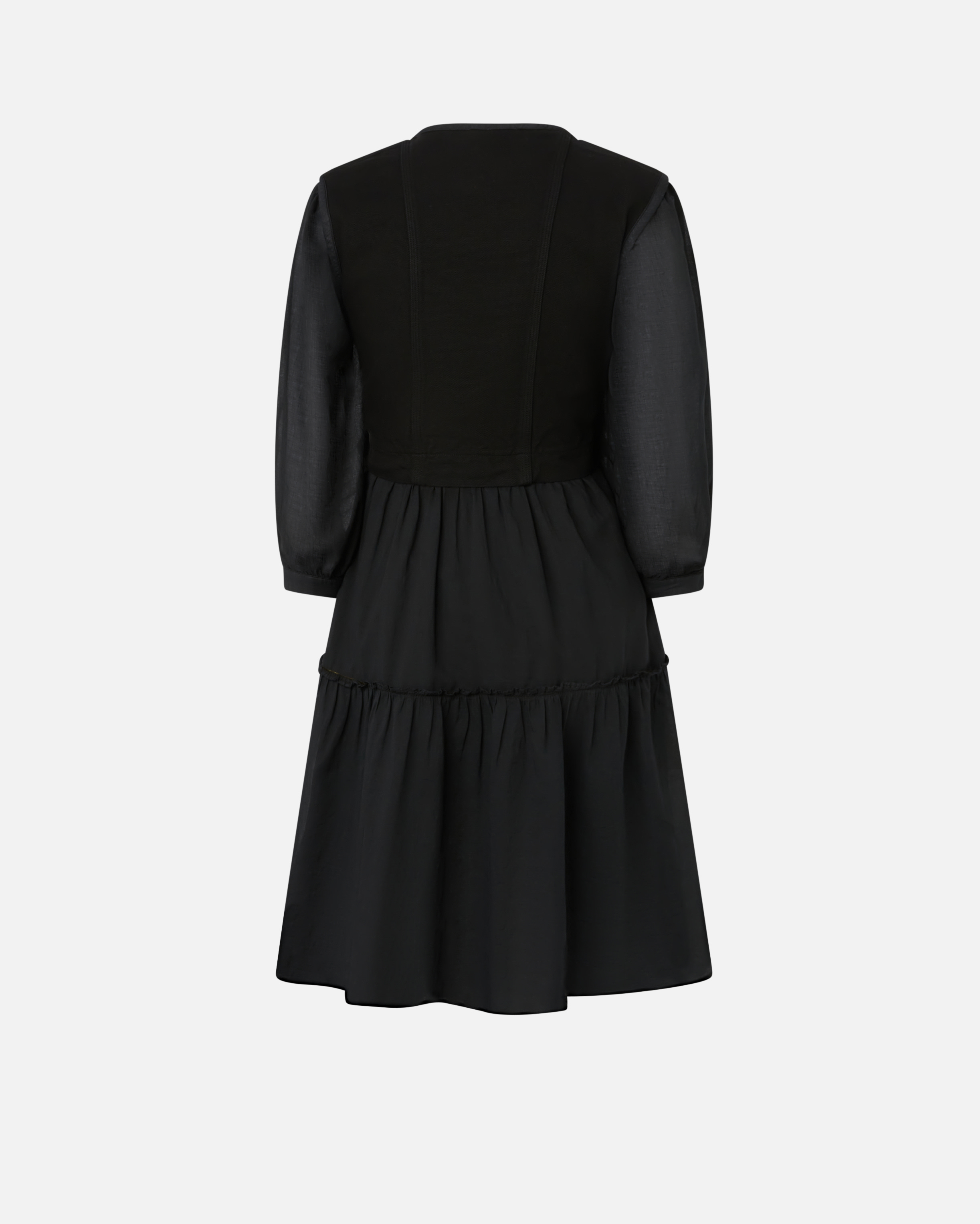 Pinko Two-piece Effect Mini Dress With Soft Skirt