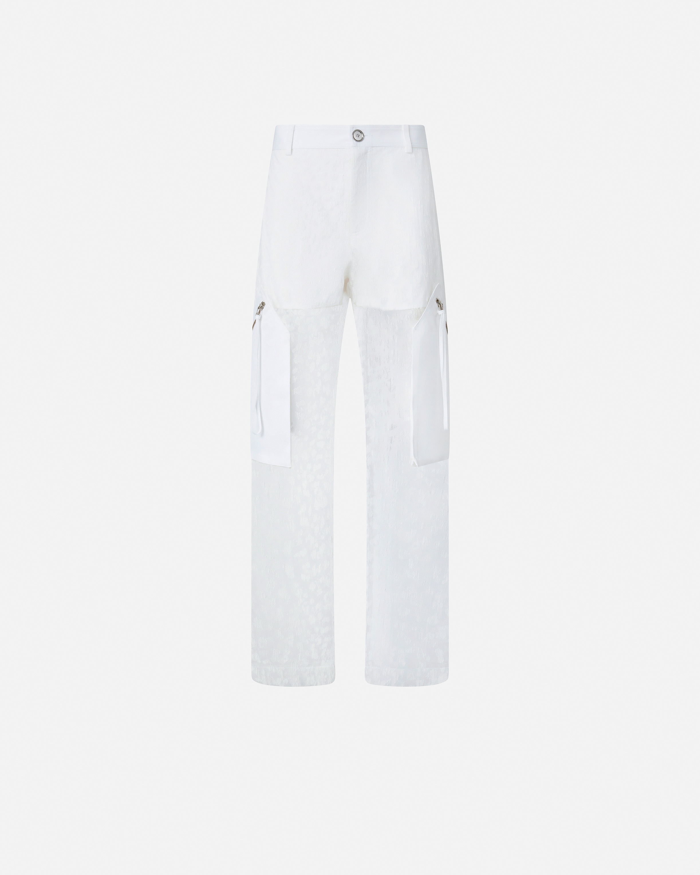 Pinko Printed Transparent Long Trousers