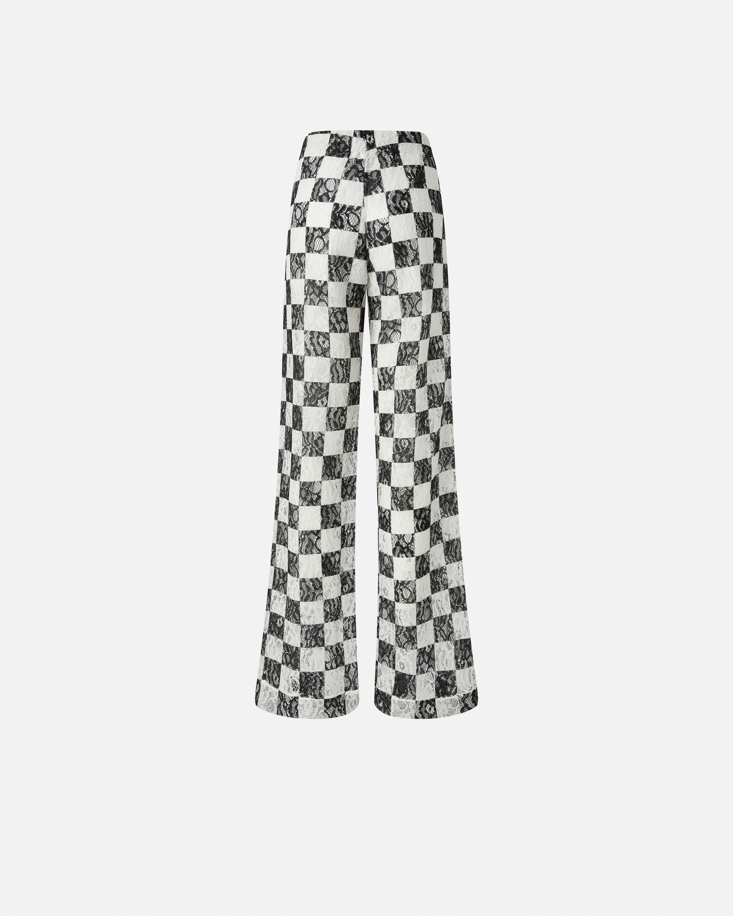 Pinko Percy Pants In Bianco/nero
