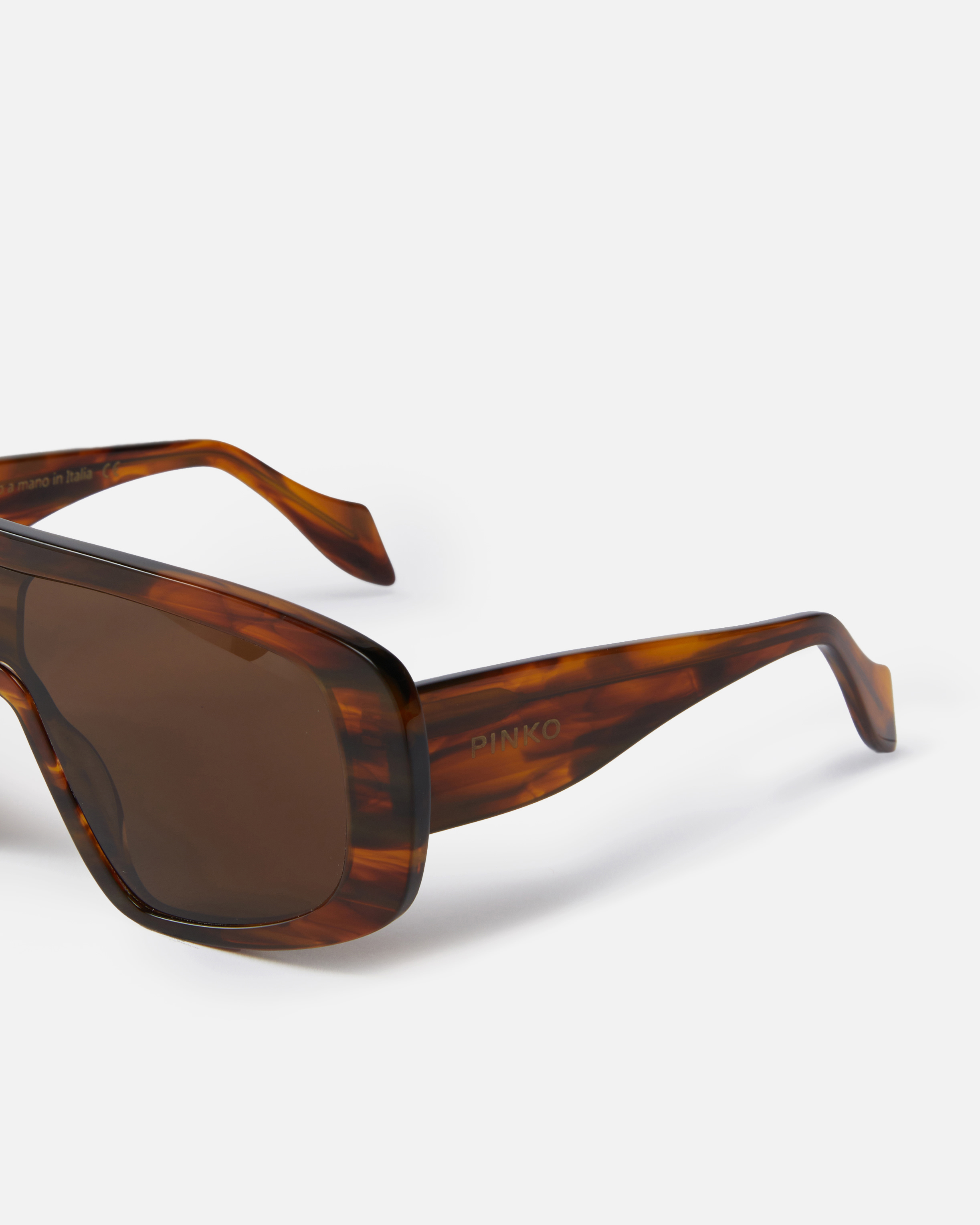 サングラス PINKO Woman Sunglasses Black 105315A2NN ZW3 Women's Acetate Black Sunglasses - Gucci
