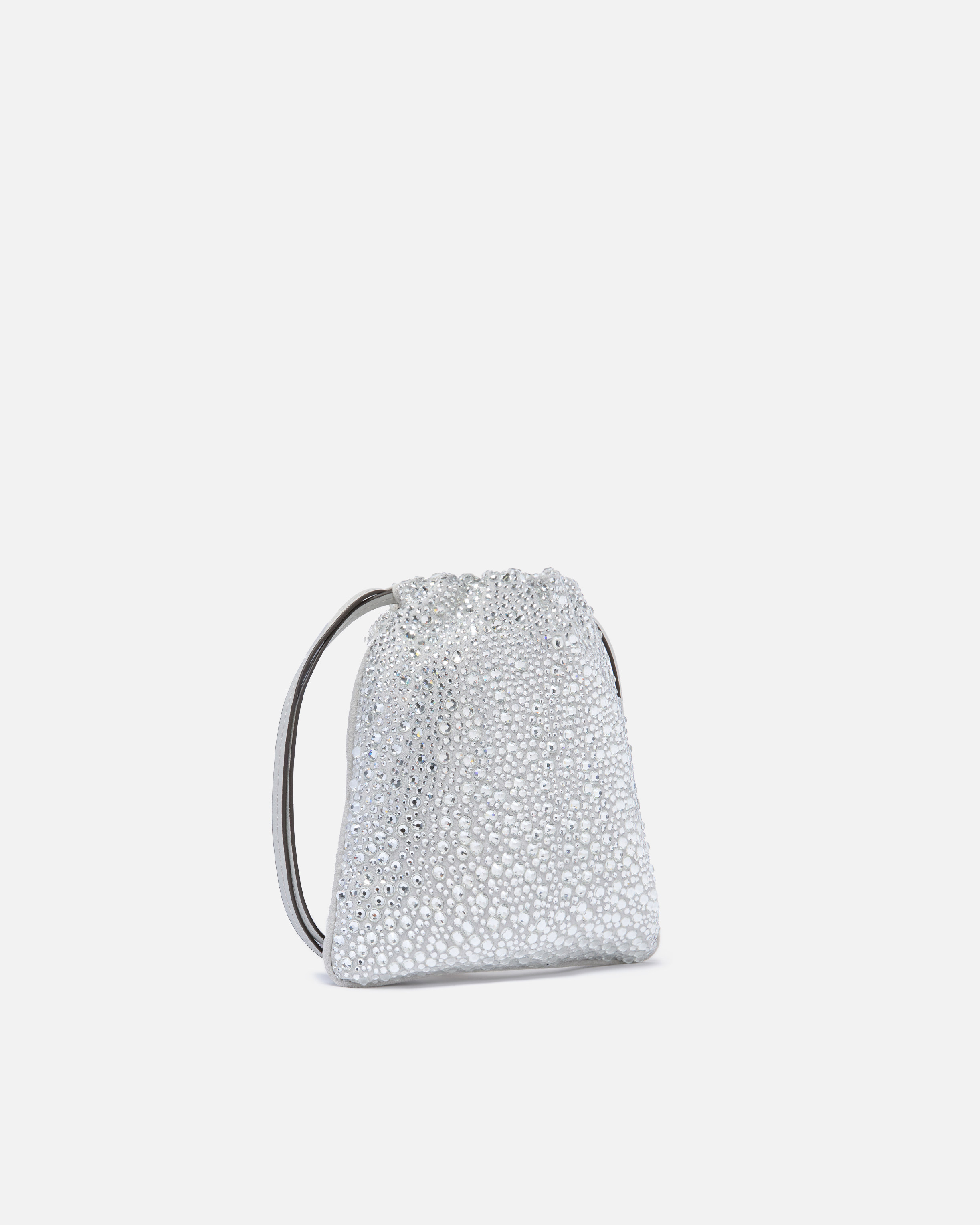 Pinko Baby Slouchy Bag Fully Rhinestoned Shoulder Pouch