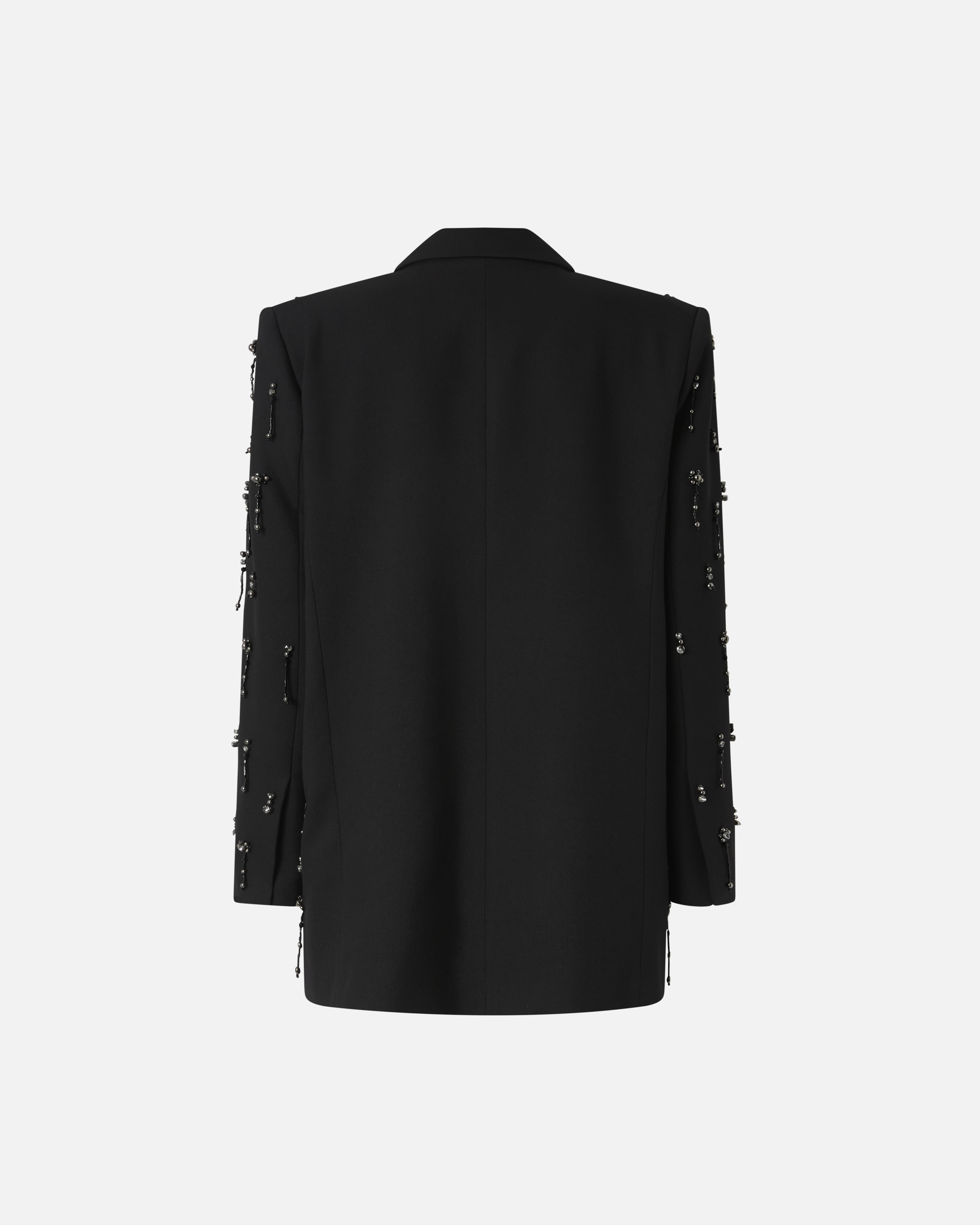 Pinko Pallauovo Double-breasted Blazer In Black