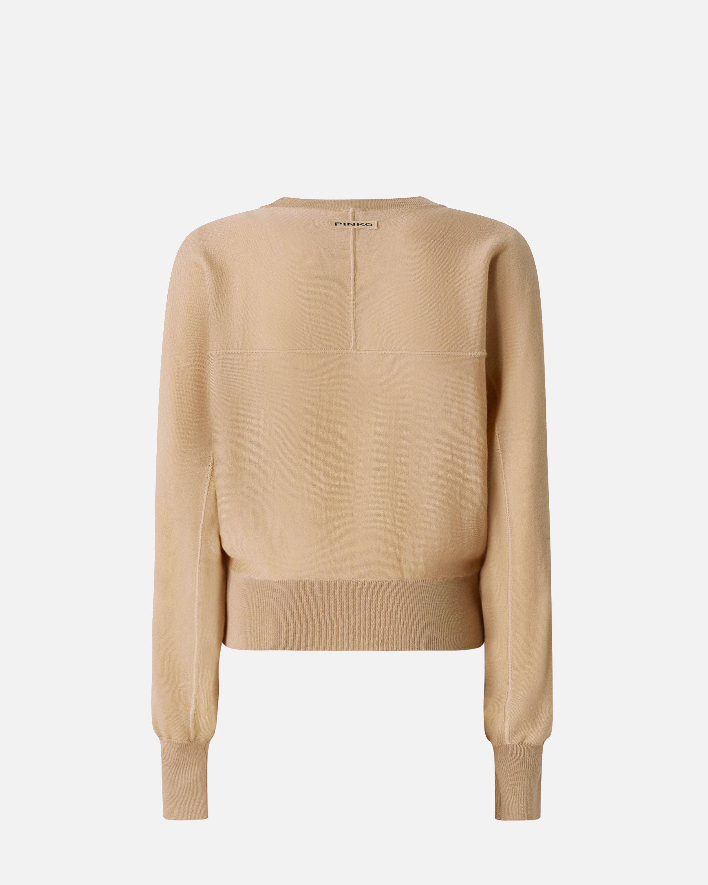 Sweterek z okrągłym dekoltem i długim rękawem 5