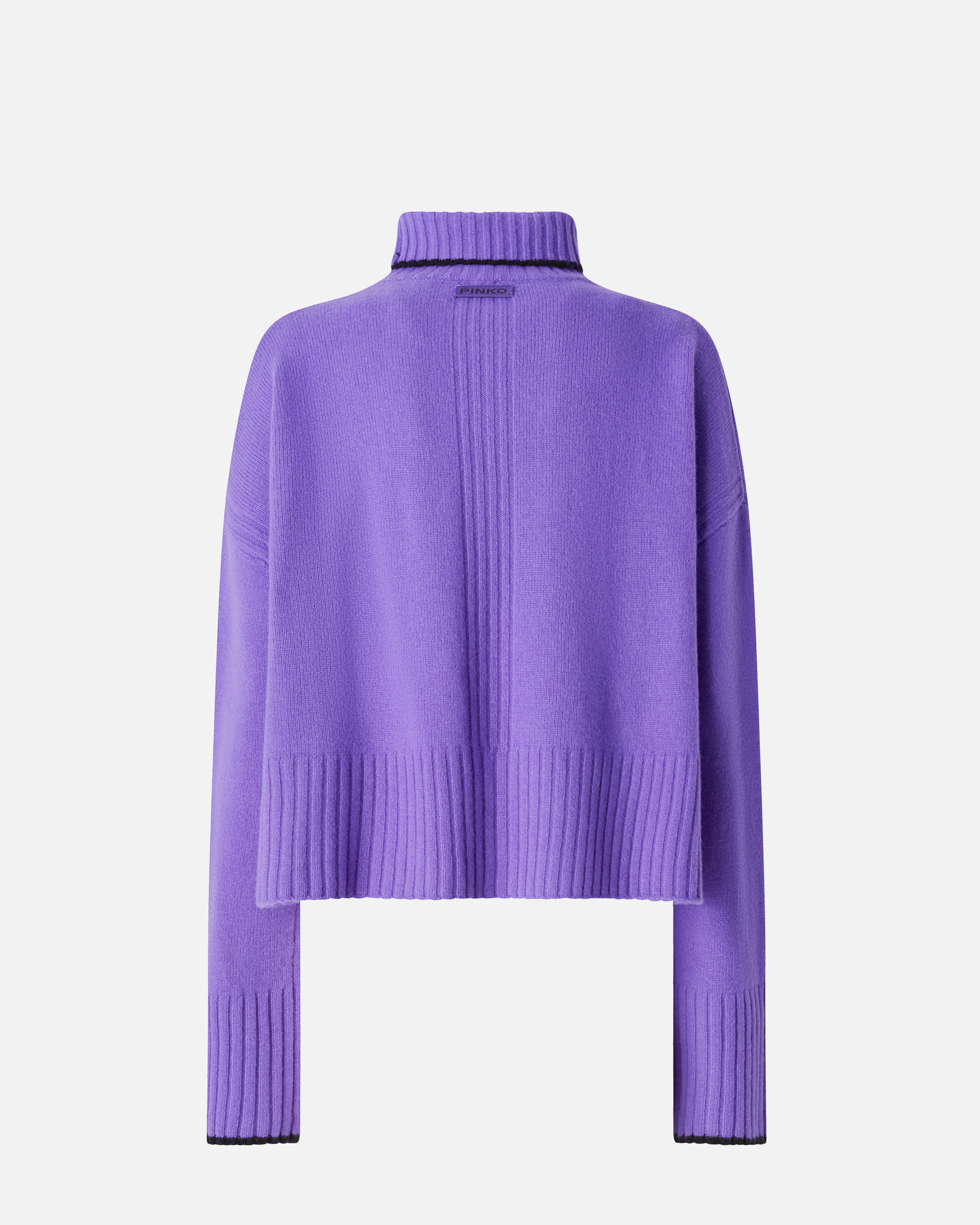 Knit polo-neck sweater 5