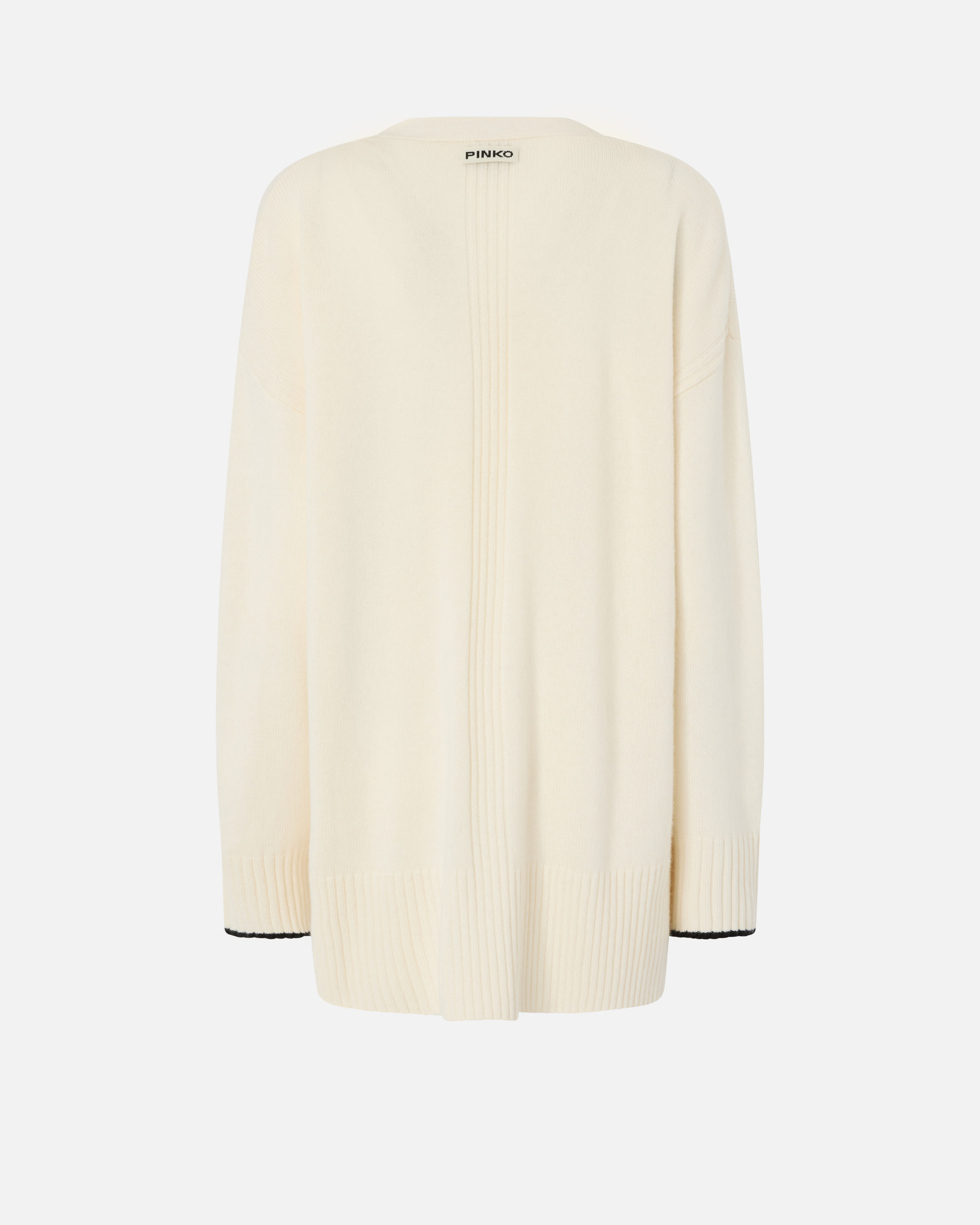 Pinko Tasmania Button Cardigan In White