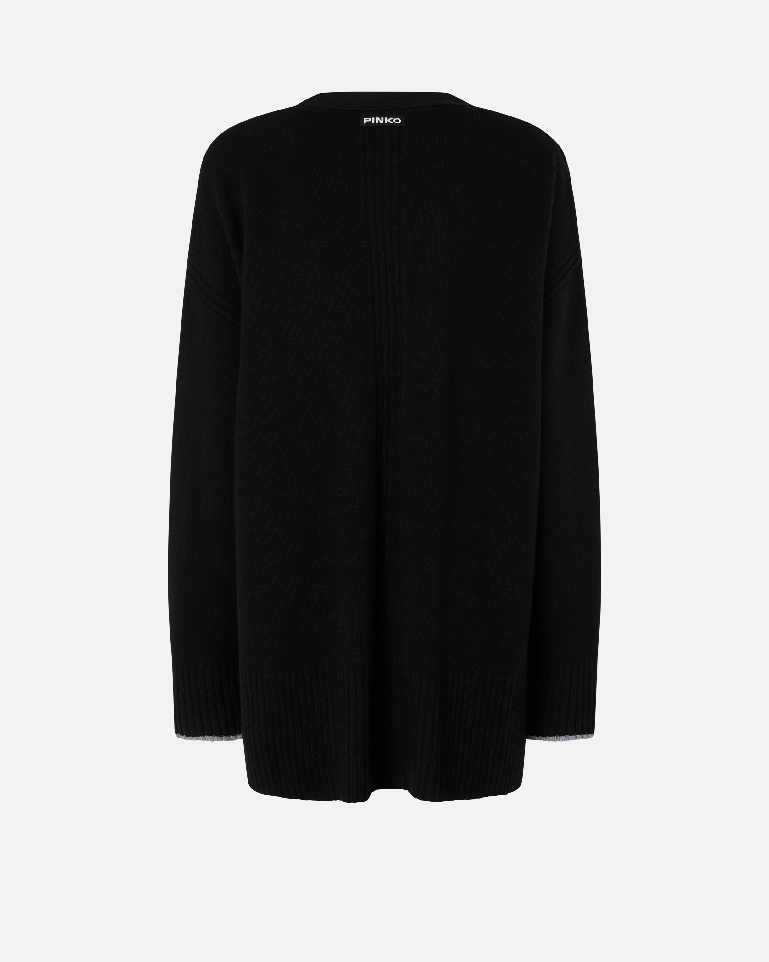 Lange Cardigan mit V-Ausschnitt 5