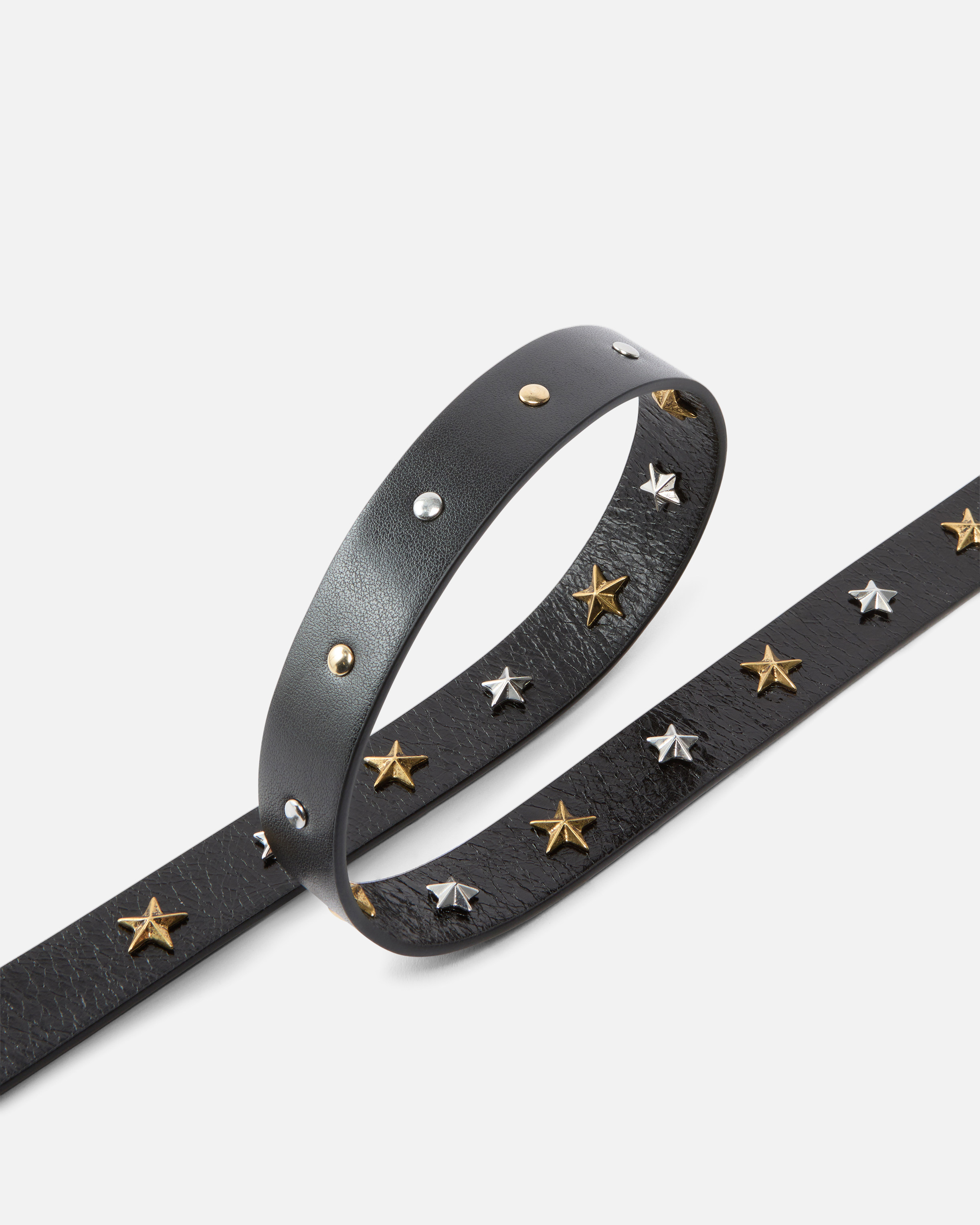 Pinko 2.2-cm Belt With Studs And Love Birds Buckle In Multi
