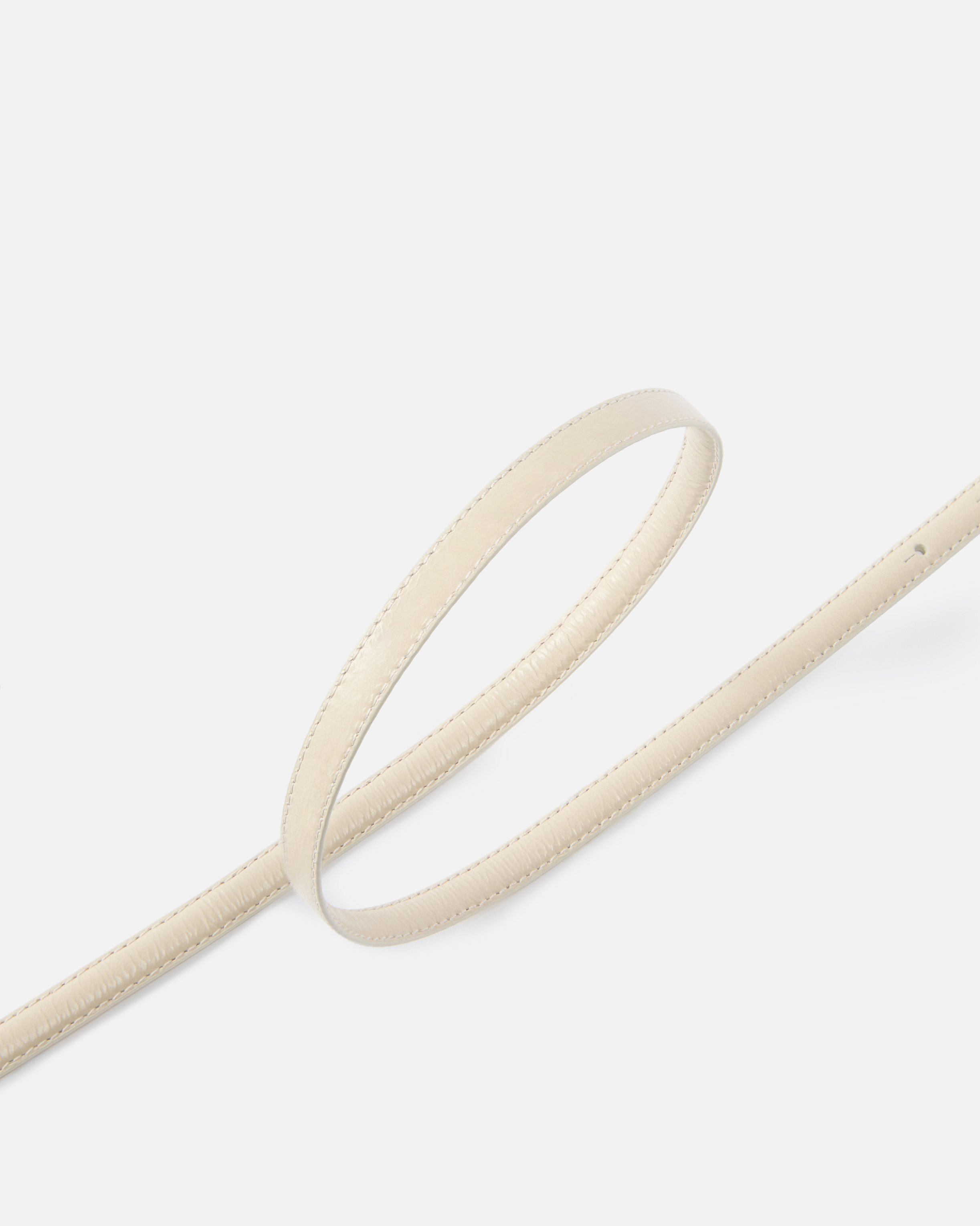 Pinko Thin Leather Belt 1 Cm In Multi