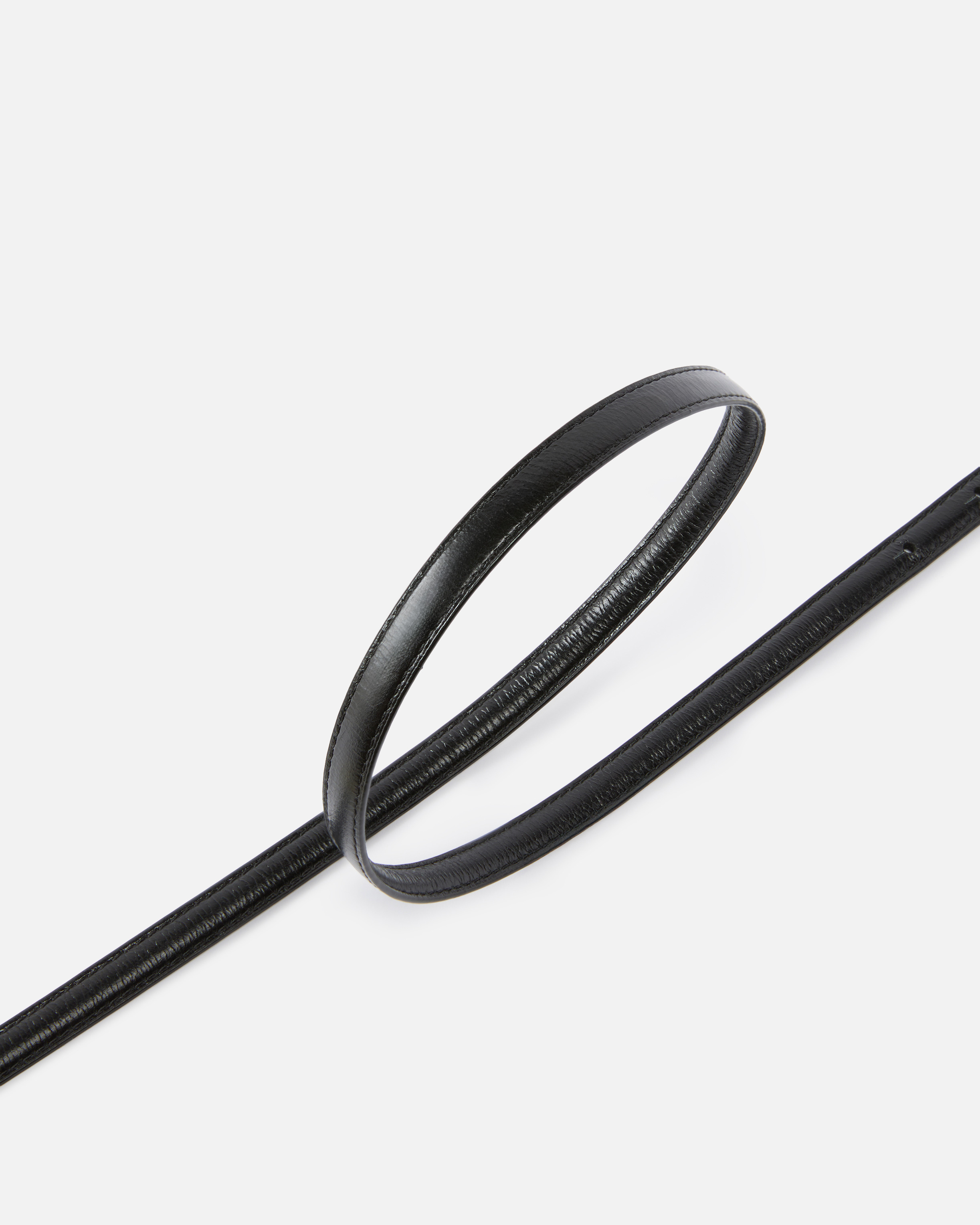 Pinko Thin Leather Belt 1 Cm In Multi