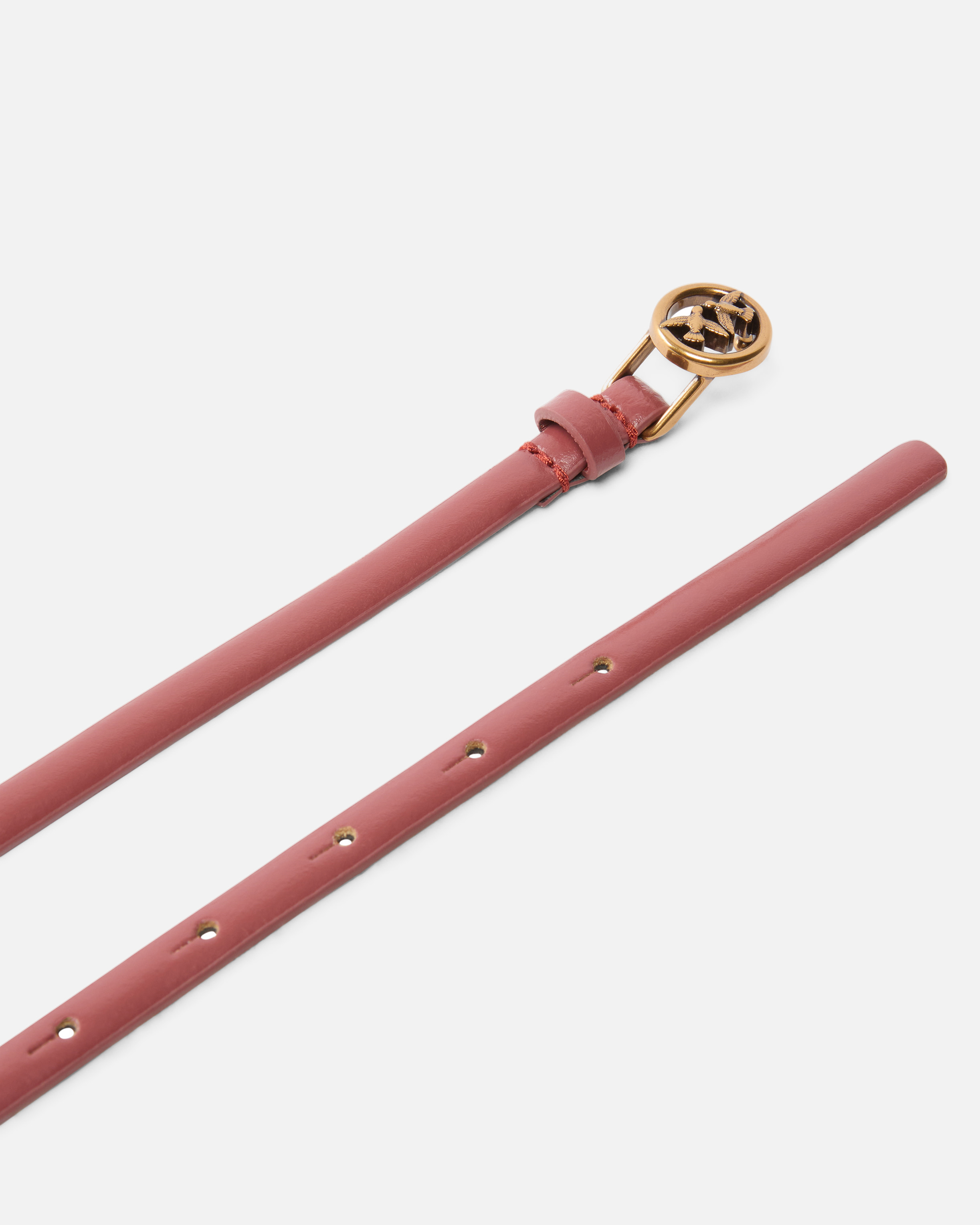 Ζώνη 1 cm με αγκράφα Love Birds 2