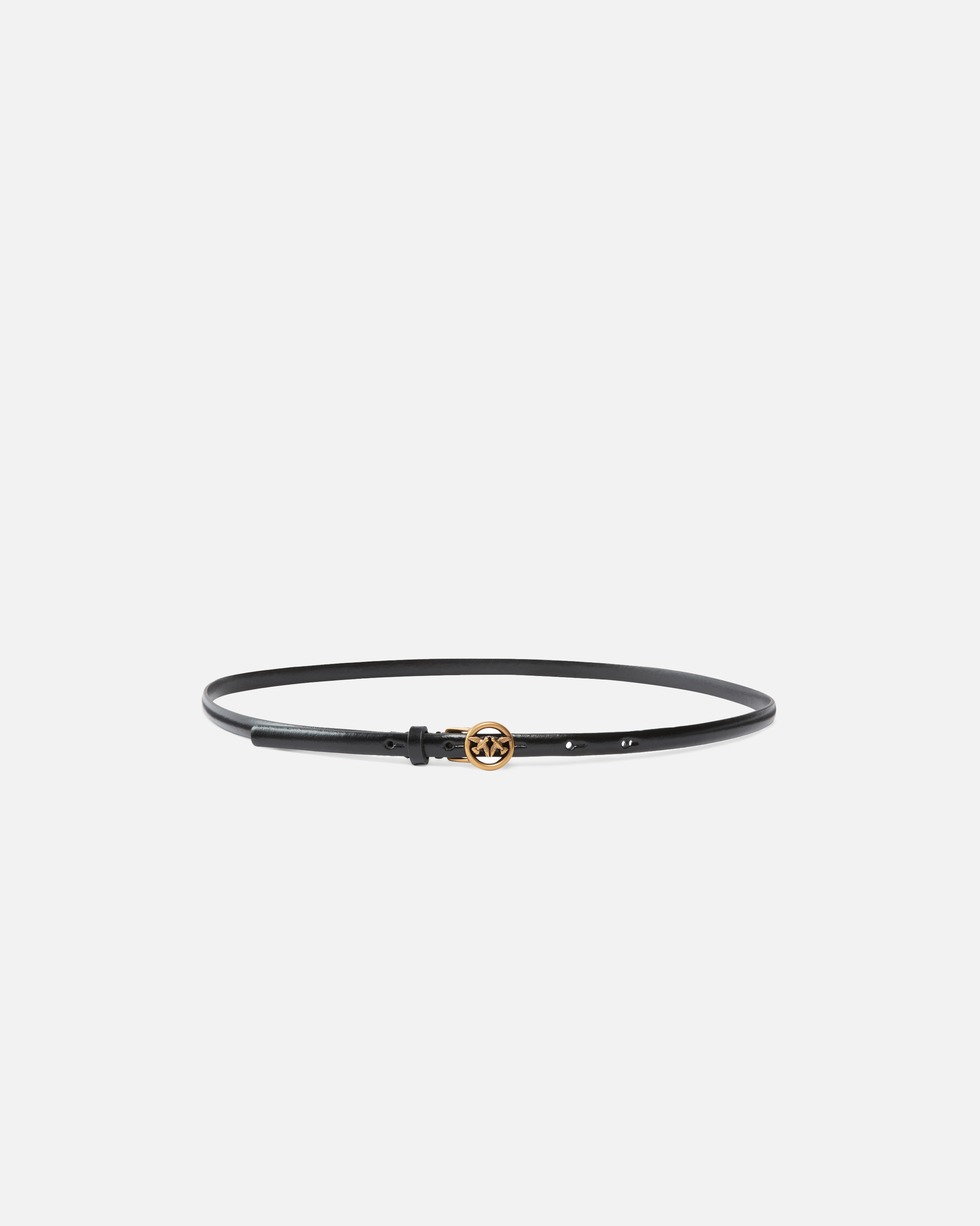 Pinko 1-cm Belt With Love Birds Buckle In Multi