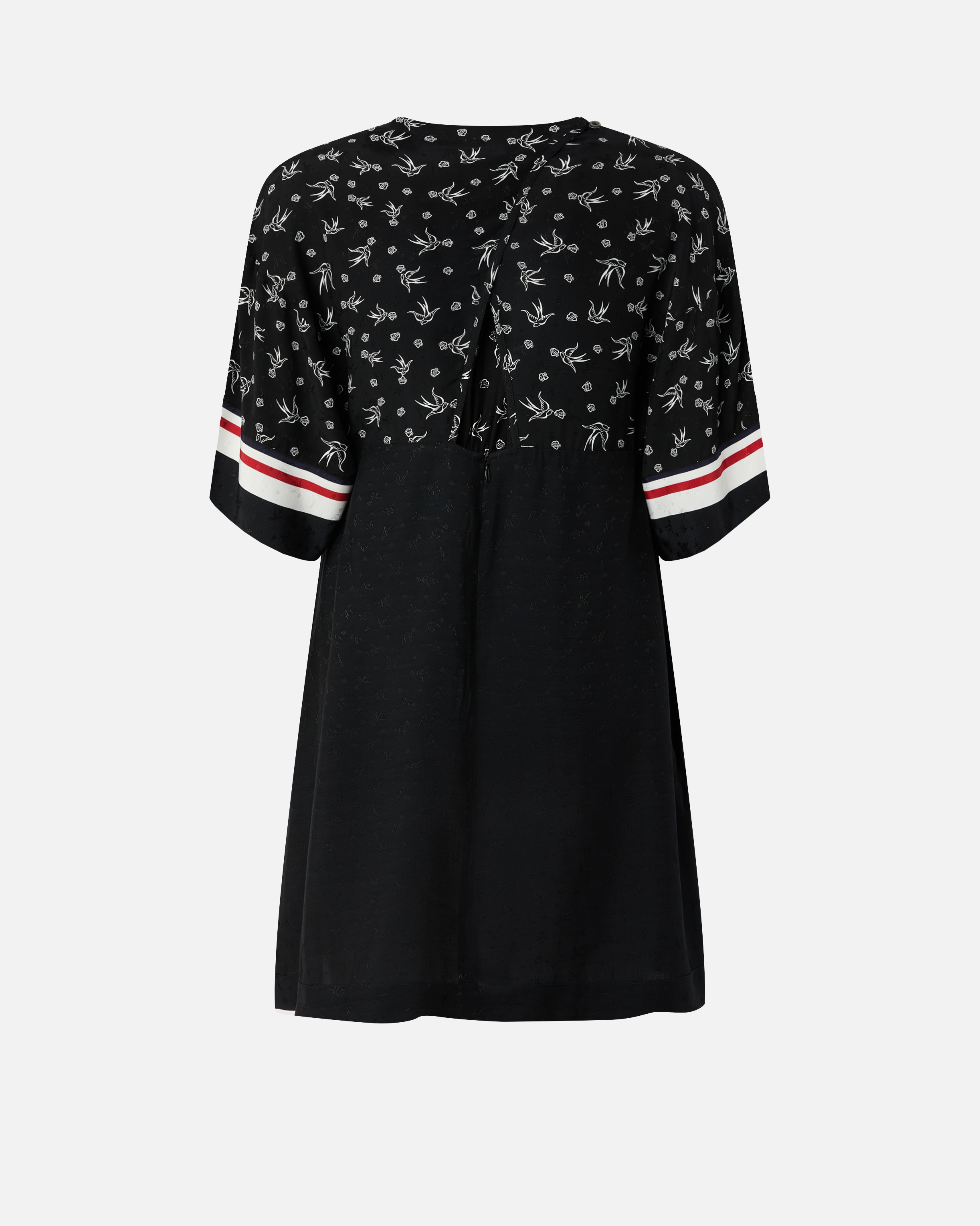 Robe imprimée en jacquard de viscose 5