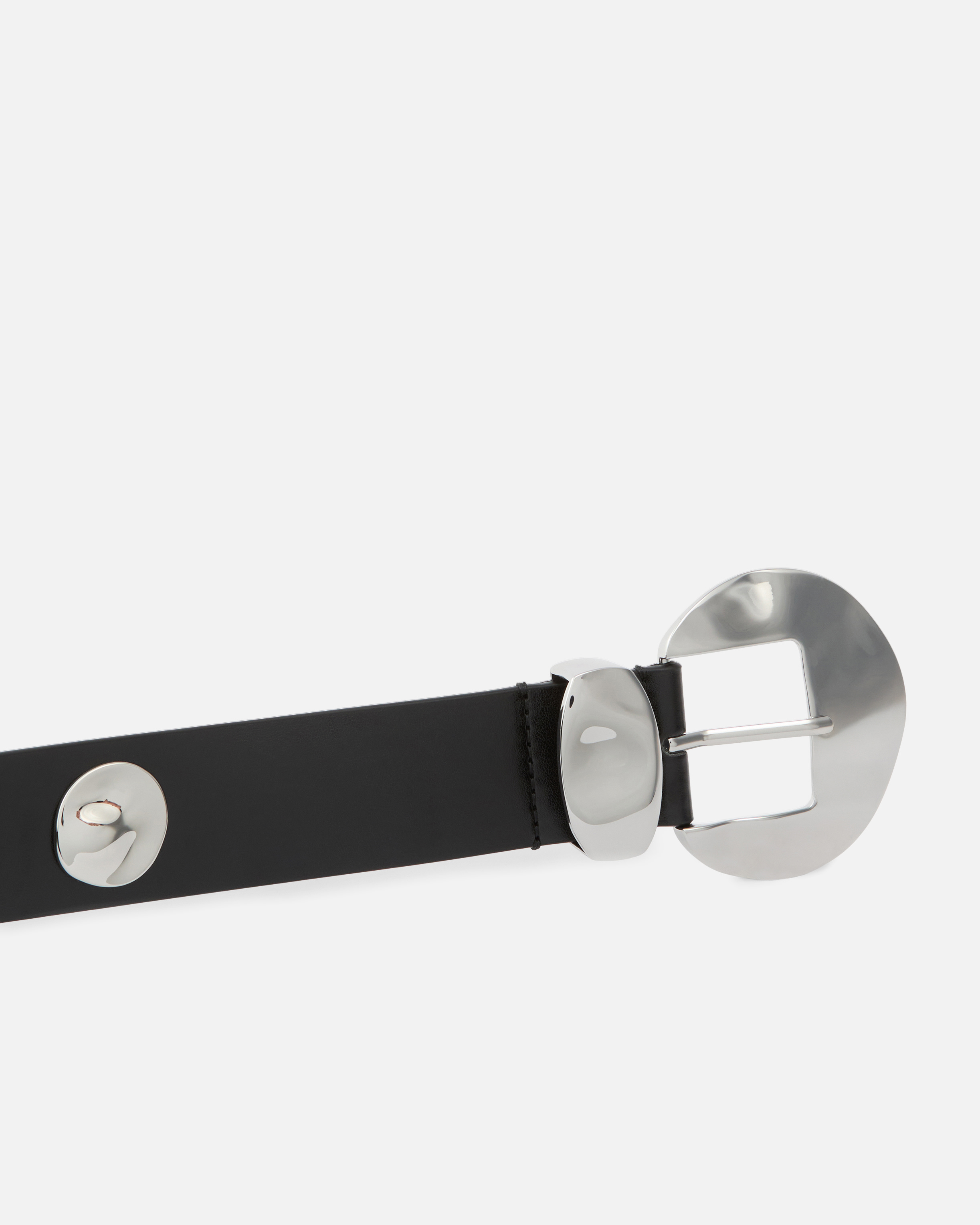 Pinko 4-cm Belt With Studs And Love Birds Logo In Black