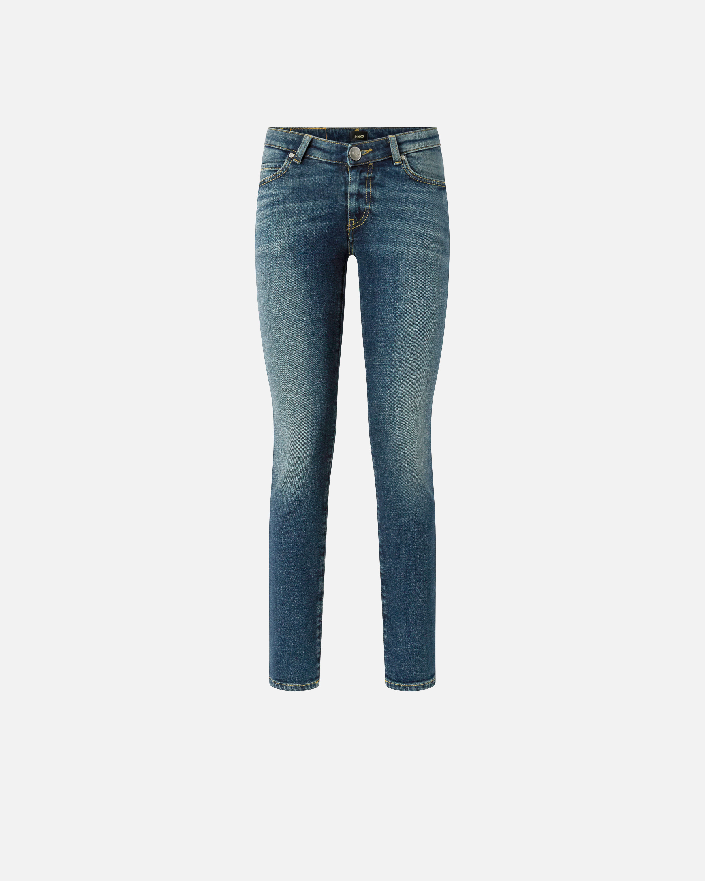 Джинсы скинни высокой посадки 4