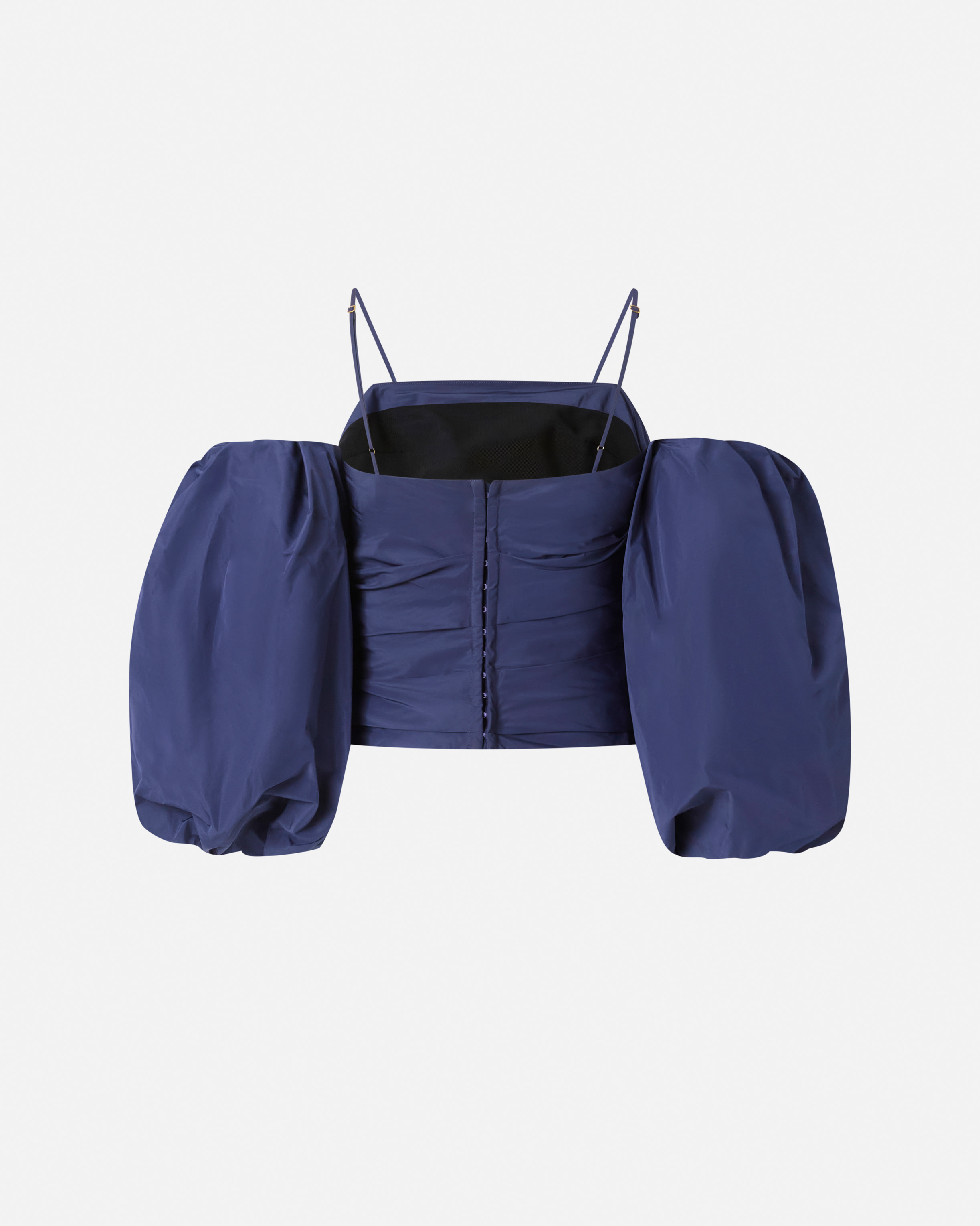 Top corto con mangas globo 5