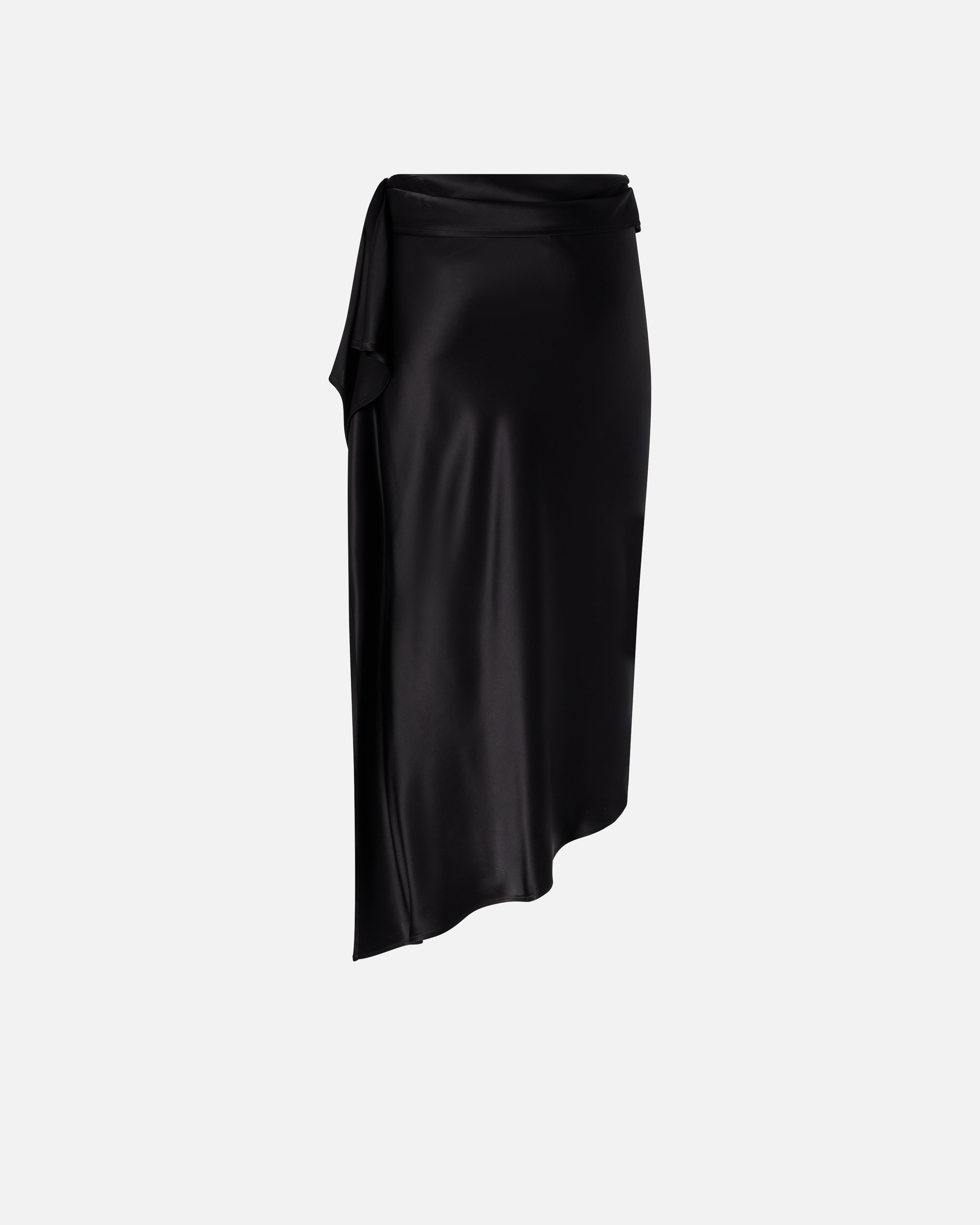 ワンピース THE ATTICO Women Mid Skirts 250WCA00348 KWS006AA 100 BLACK B The Attico Skirts | FARFETCH US