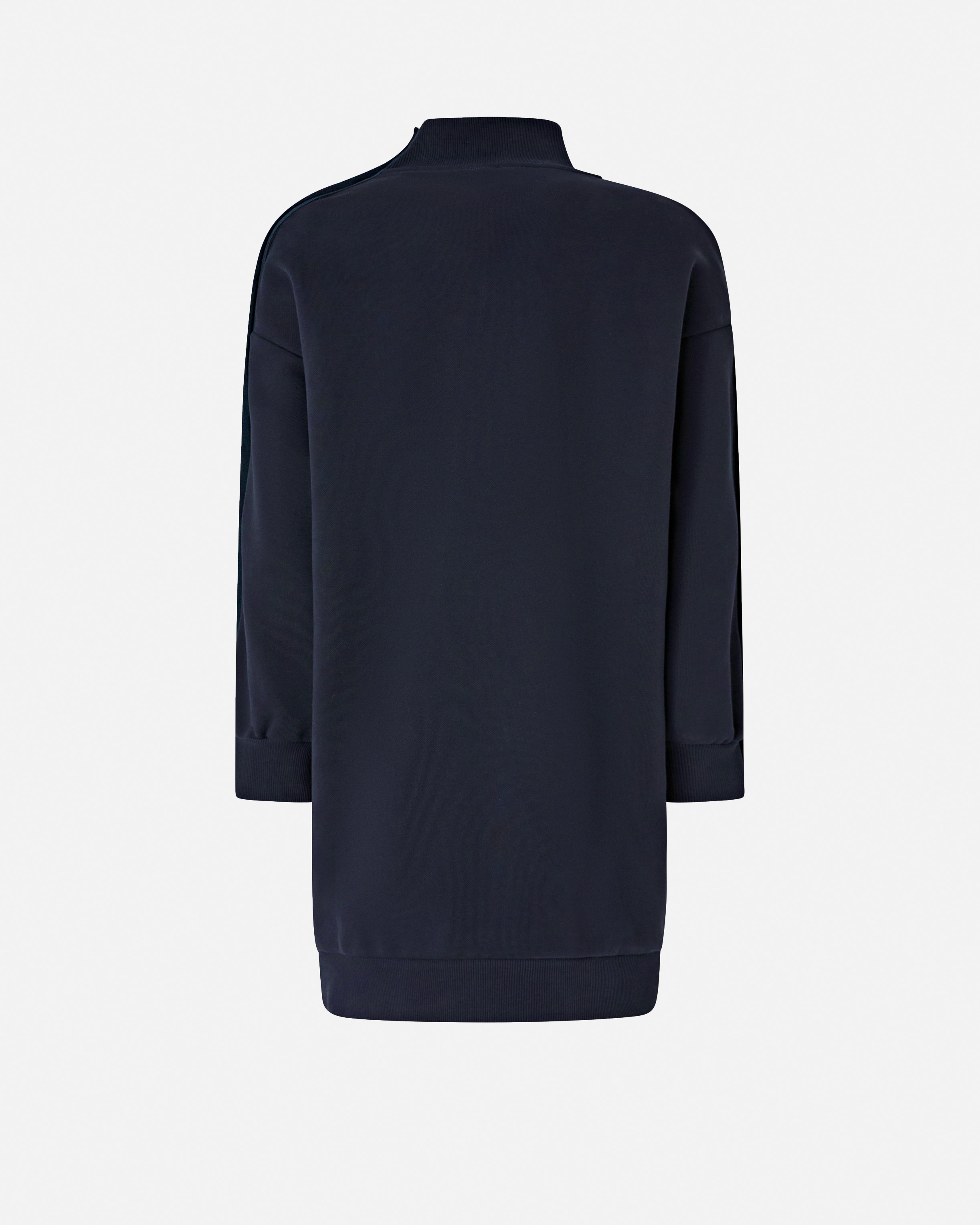 Maxi maglia in felpa con bottoni 5