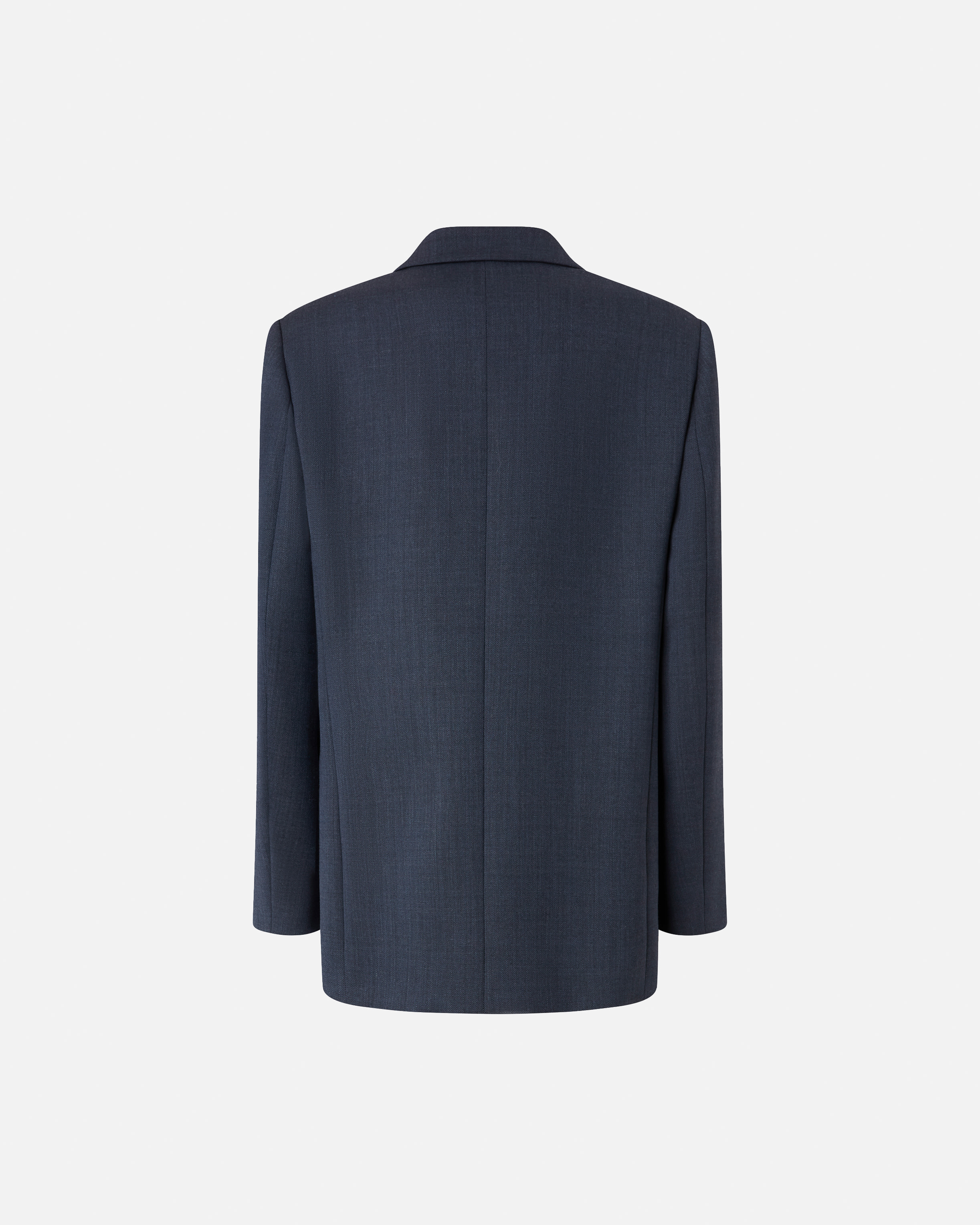 Pinko Double-breasted Button-closure Blazer In Blue