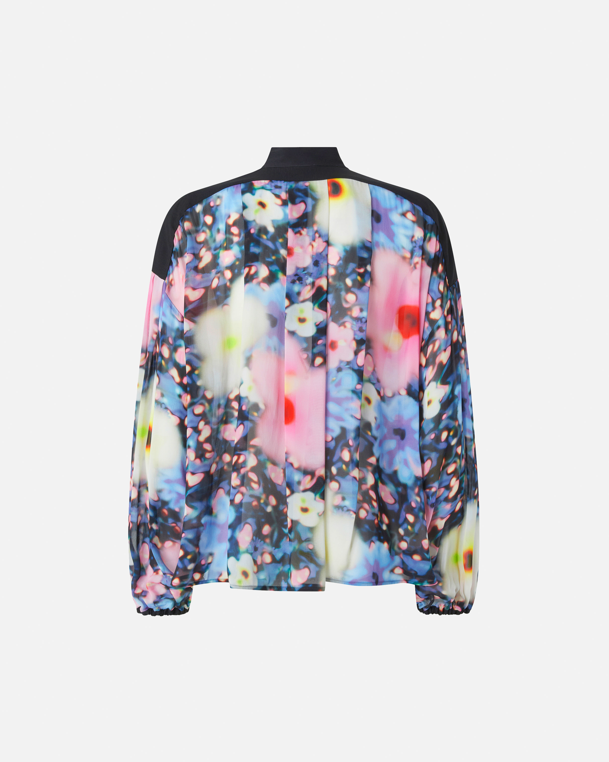 Pinko Floral Georgette Blouse In Multi