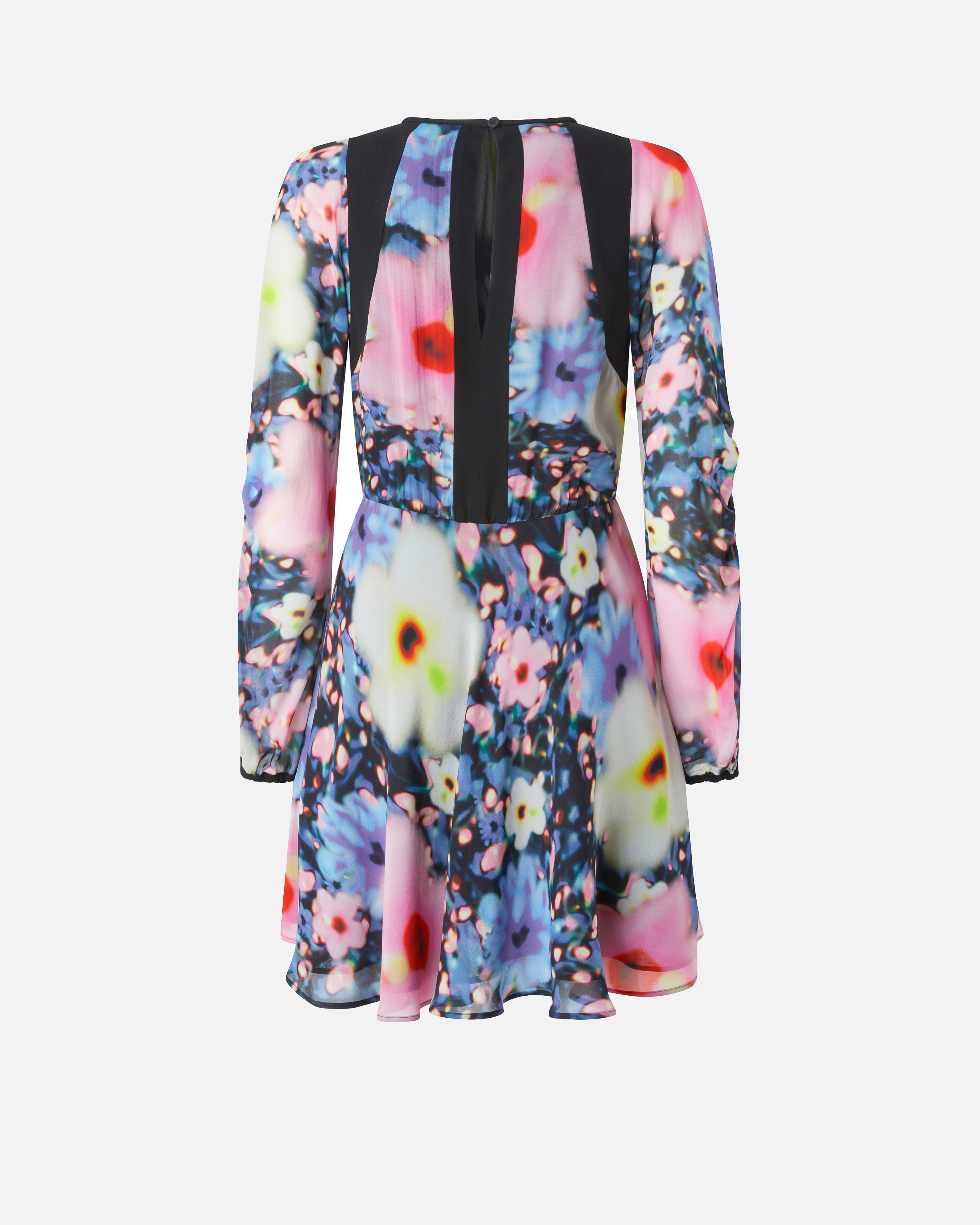 花卉乔其纱短款连衣裙 5