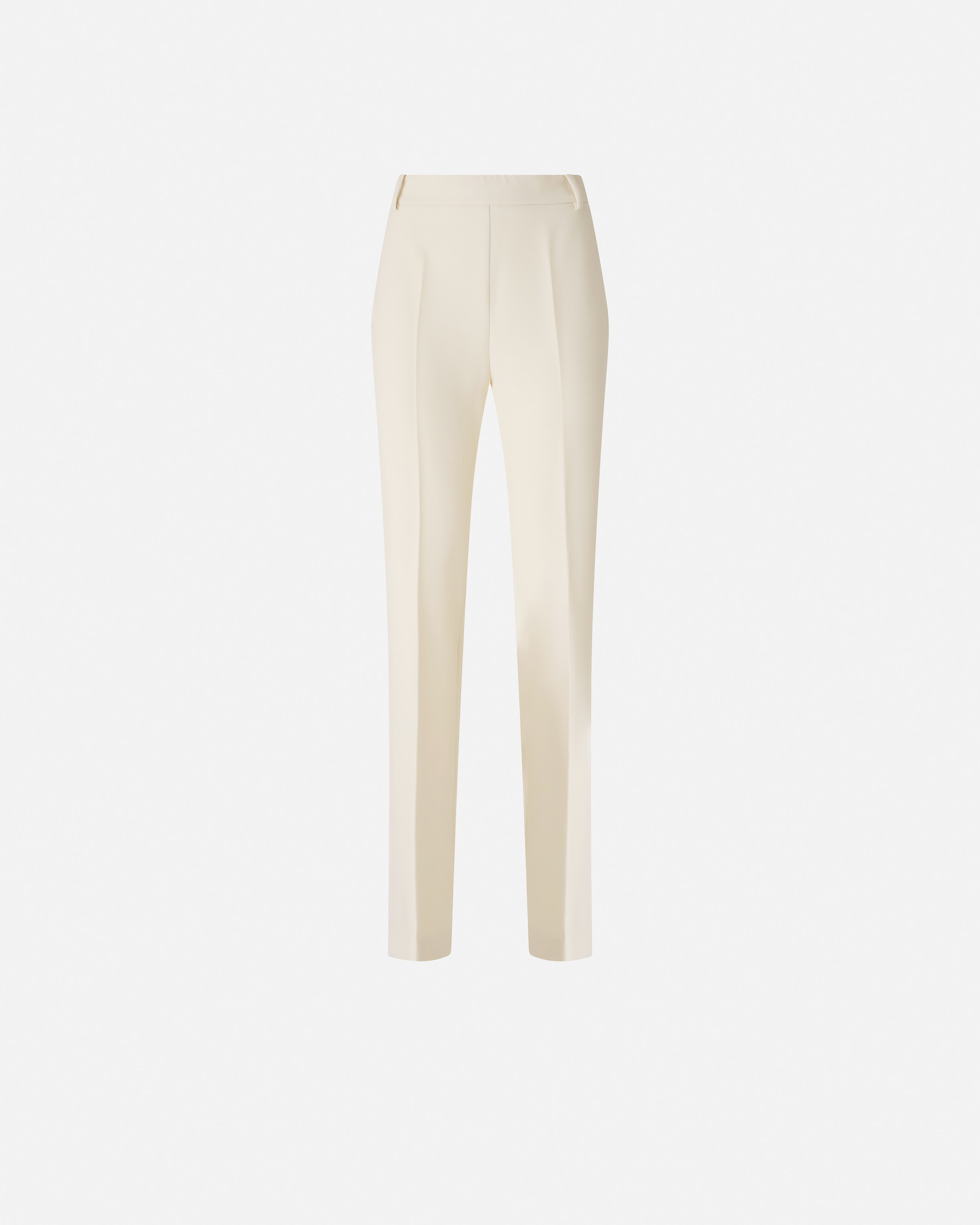 Pantalon skinny à pli marqué - Blanc - large
