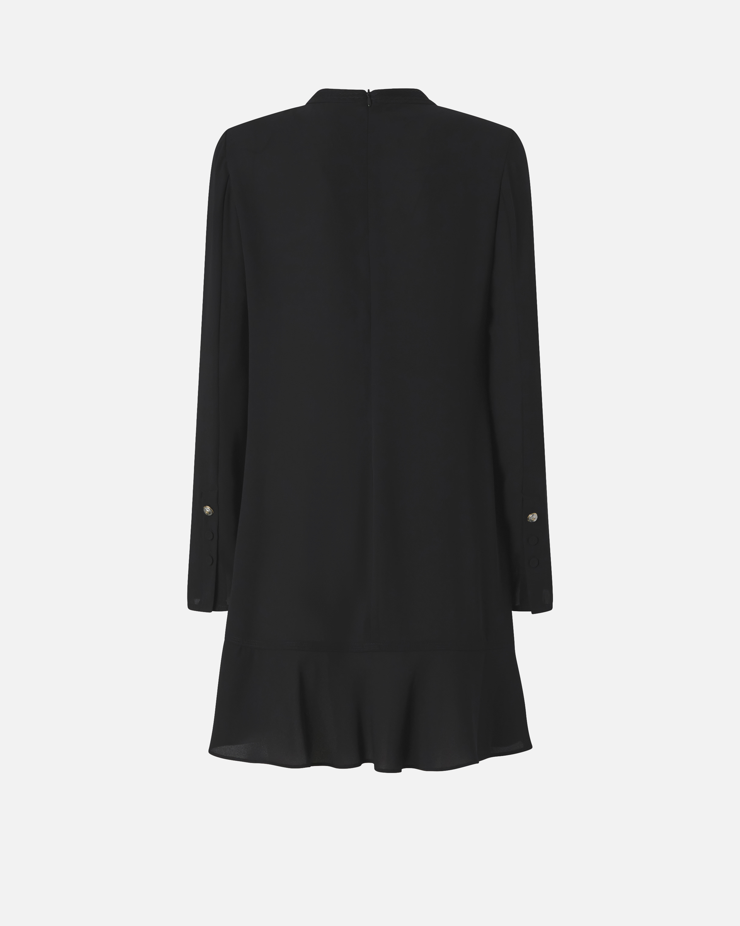 Soft short technical crepe dress 6