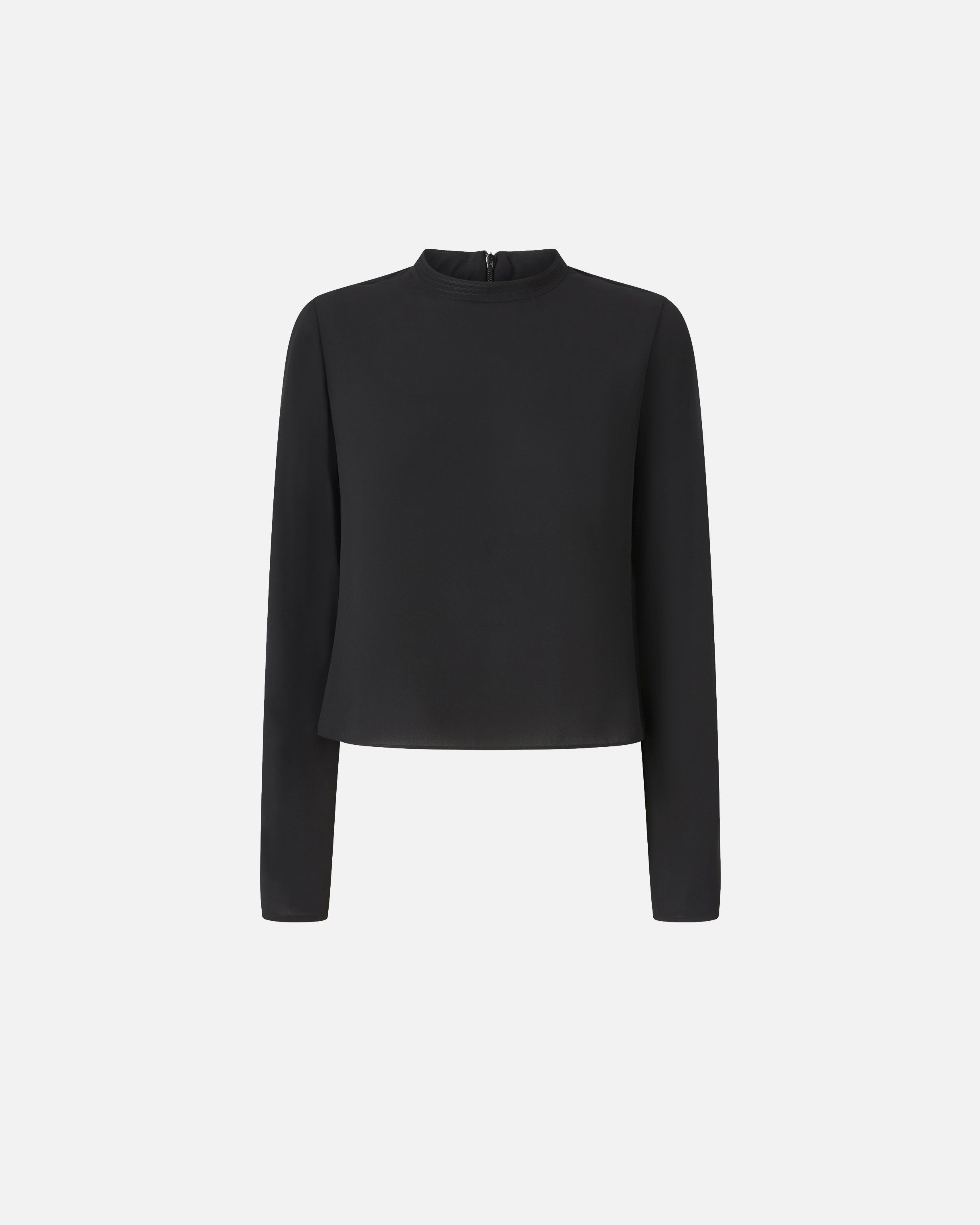 Pinko Bucatini Long-slevee Blouse In Black